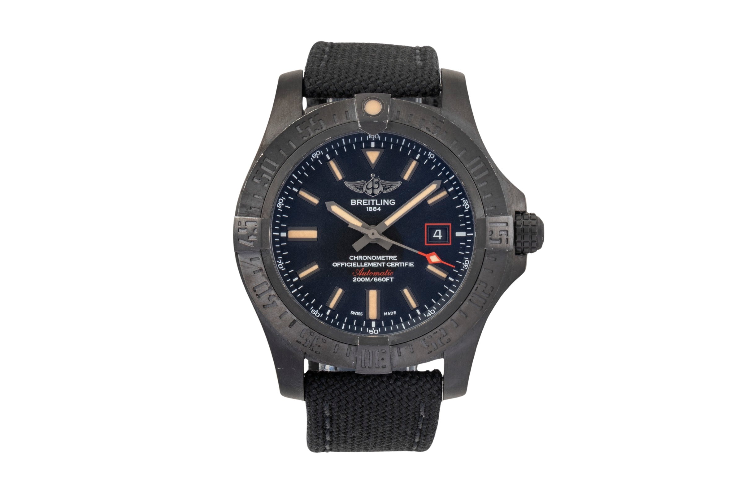 Breitling Avenger Blackbird 44 titanio automático reloj para caballeros V17311  [2502902]