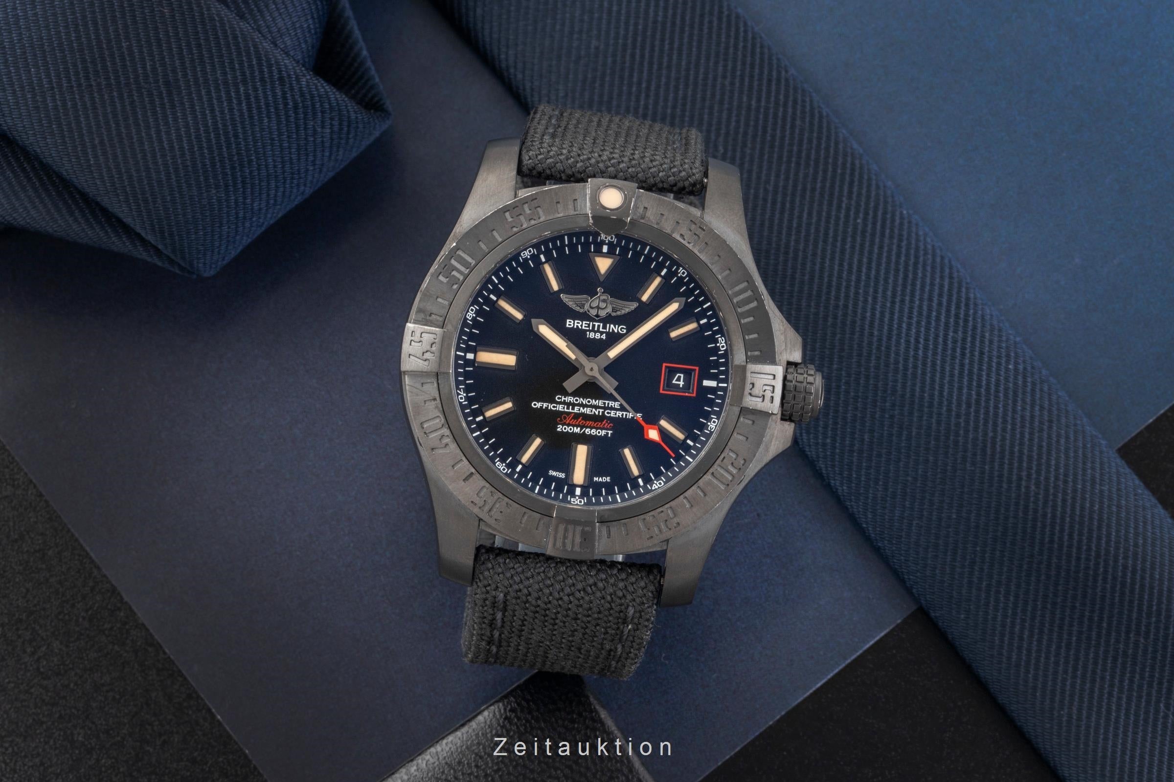 Breitling Avenger Blackbird 44 titanium automatic men's watch V17311  [2502902]