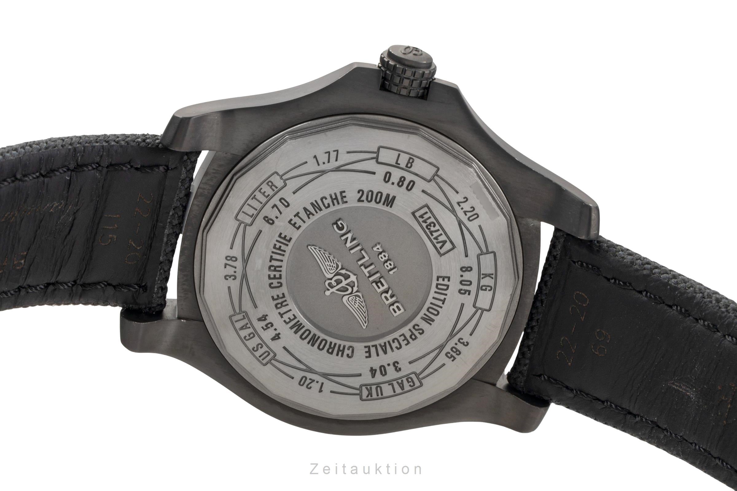 Breitling Avenger Blackbird 44 titanium automatic men's watch V17311  [2502902]