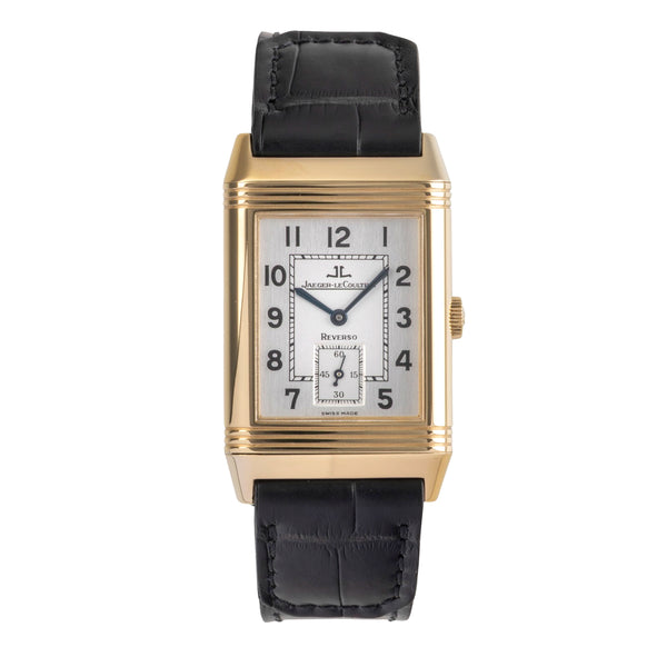 Jaeger LeCoultre Reverso oro de 18 quilates cuerda manual reloj para caballeros QA270102  270.1.62  [2502906]