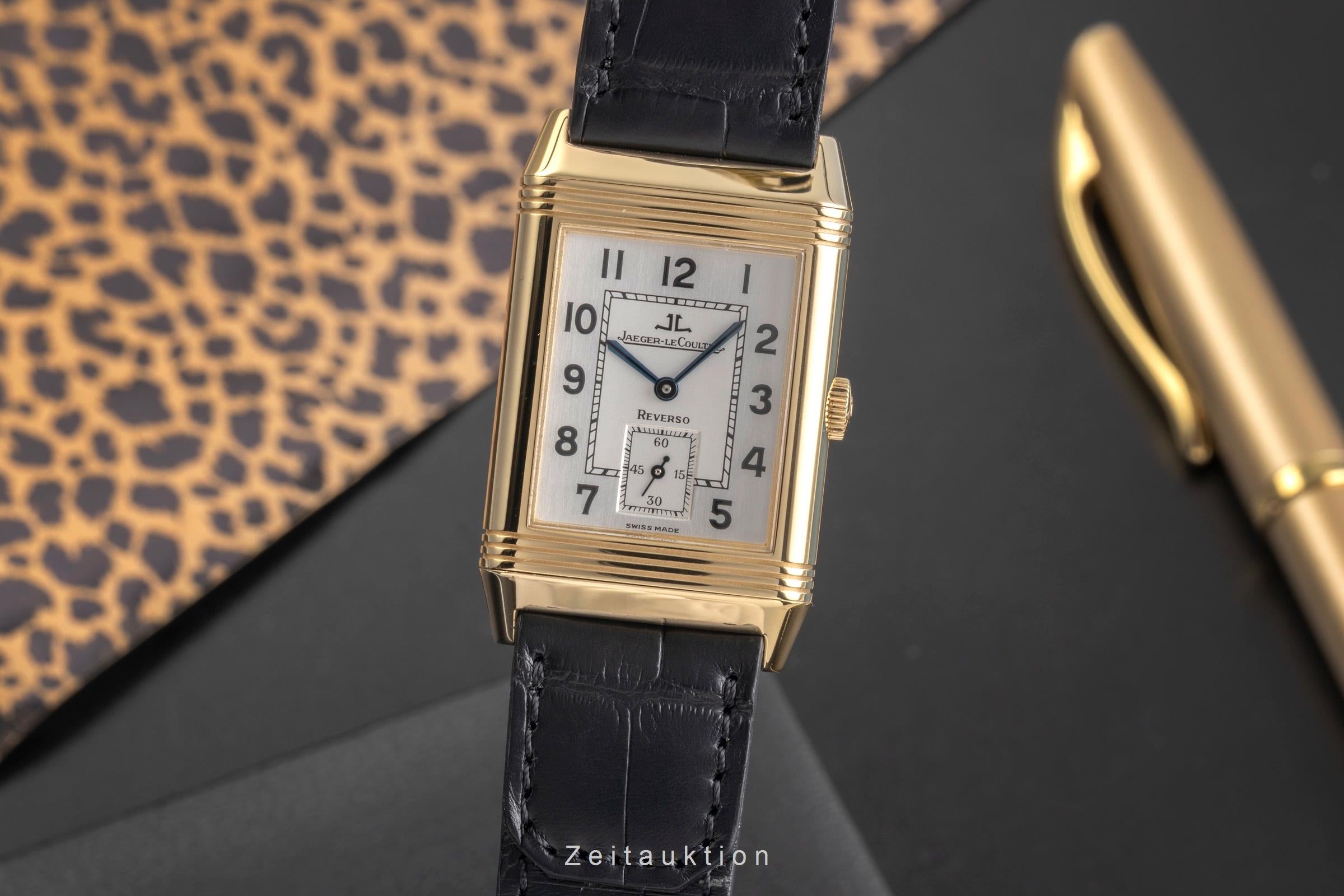Jaeger LeCoultre Reverso 18 ct gold manual winding 822 Ref