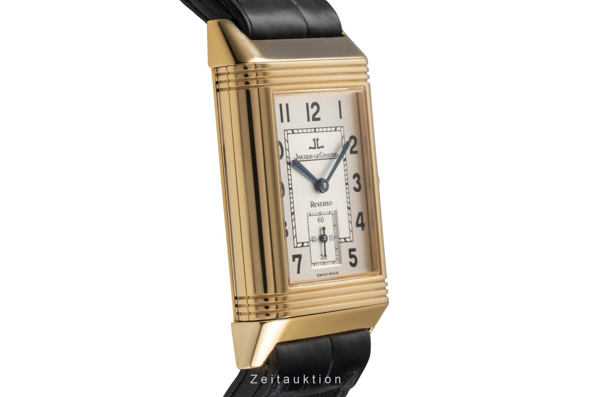 Jaeger LeCoultre Reverso oro de 18 quilates cuerda manual reloj para caballeros QA270102  270.1.62  [2502906]