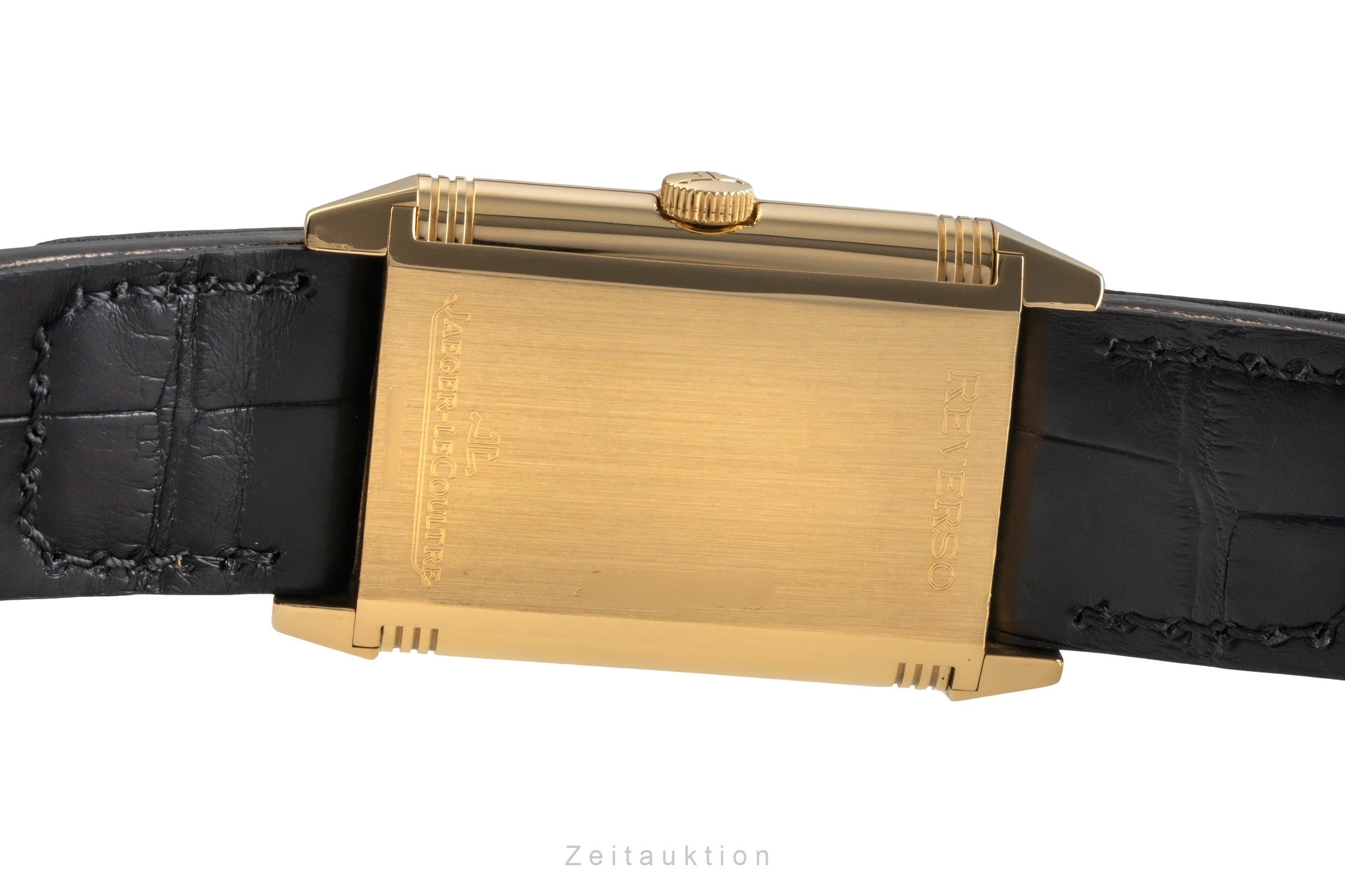 Jaeger LeCoultre Reverso oro de 18 quilates cuerda manual reloj para caballeros QA270102  270.1.62  [2502906]