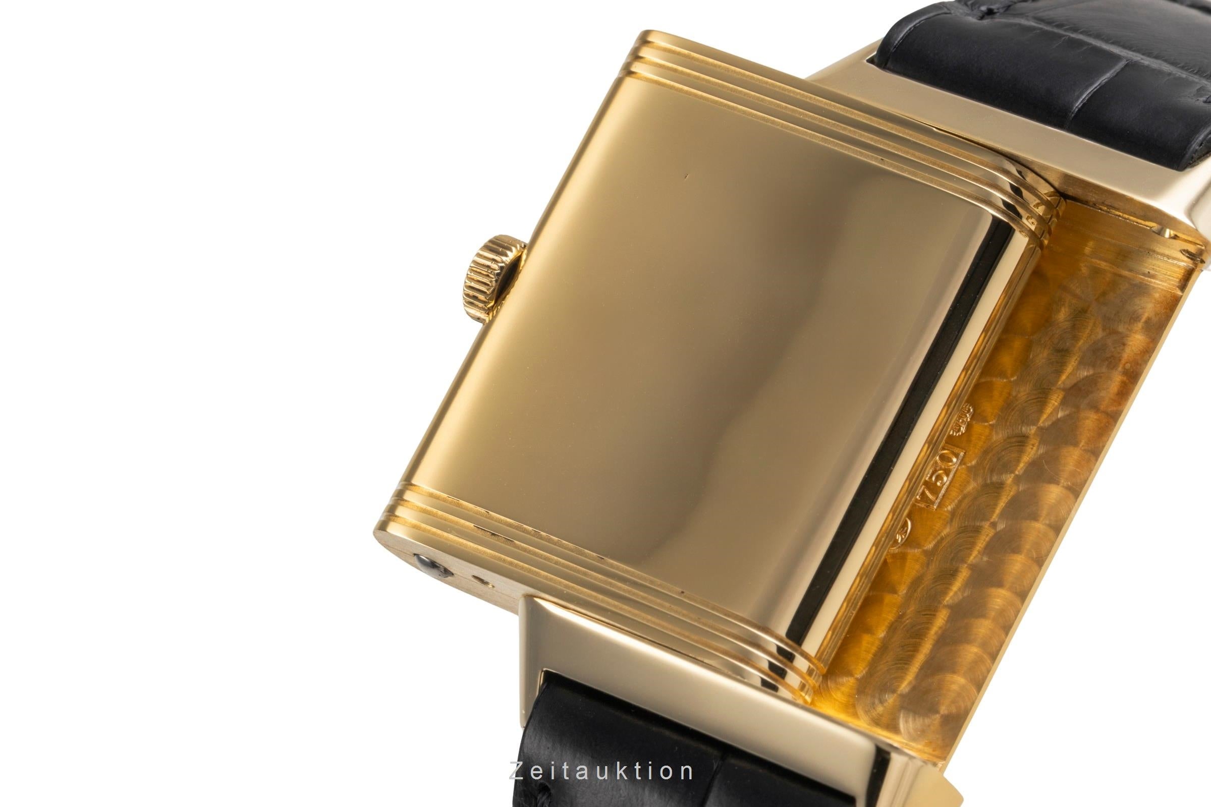 Jaeger LeCoultre Reverso oro de 18 quilates cuerda manual reloj para caballeros QA270102  270.1.62  [2502906]