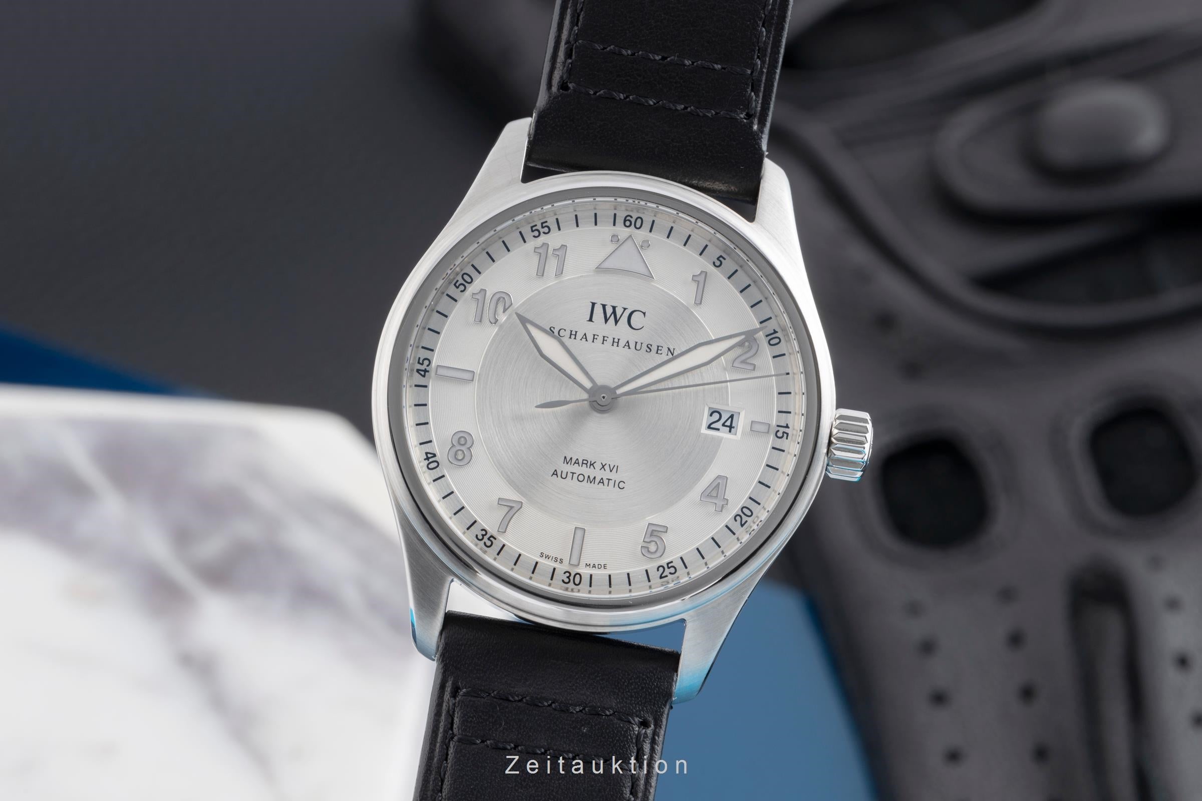 IWC Mark XVI acier automatique montre pour hommes IW325505 LP: 5700EUR  [2502907]