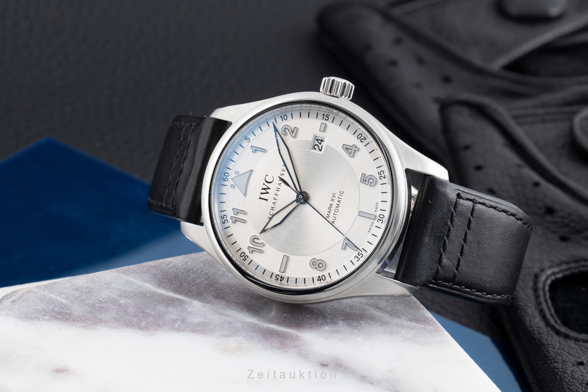 IWC Mark XVI acier automatique montre pour hommes IW325505 LP: 5700EUR  [2502907]