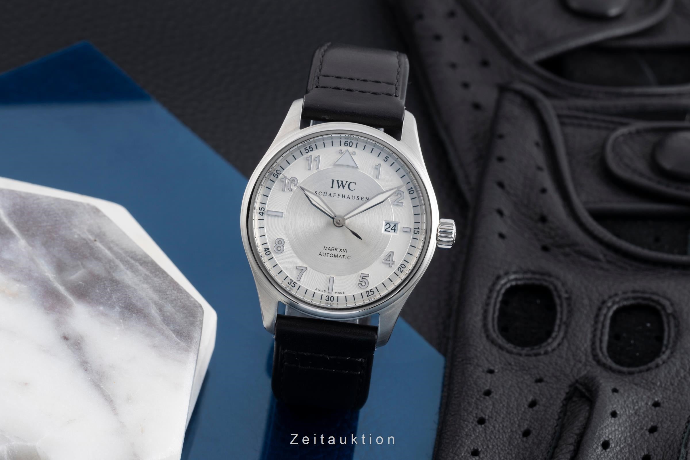 IWC Mark XVI acier automatique montre pour hommes IW325505 LP: 5700EUR  [2502907]