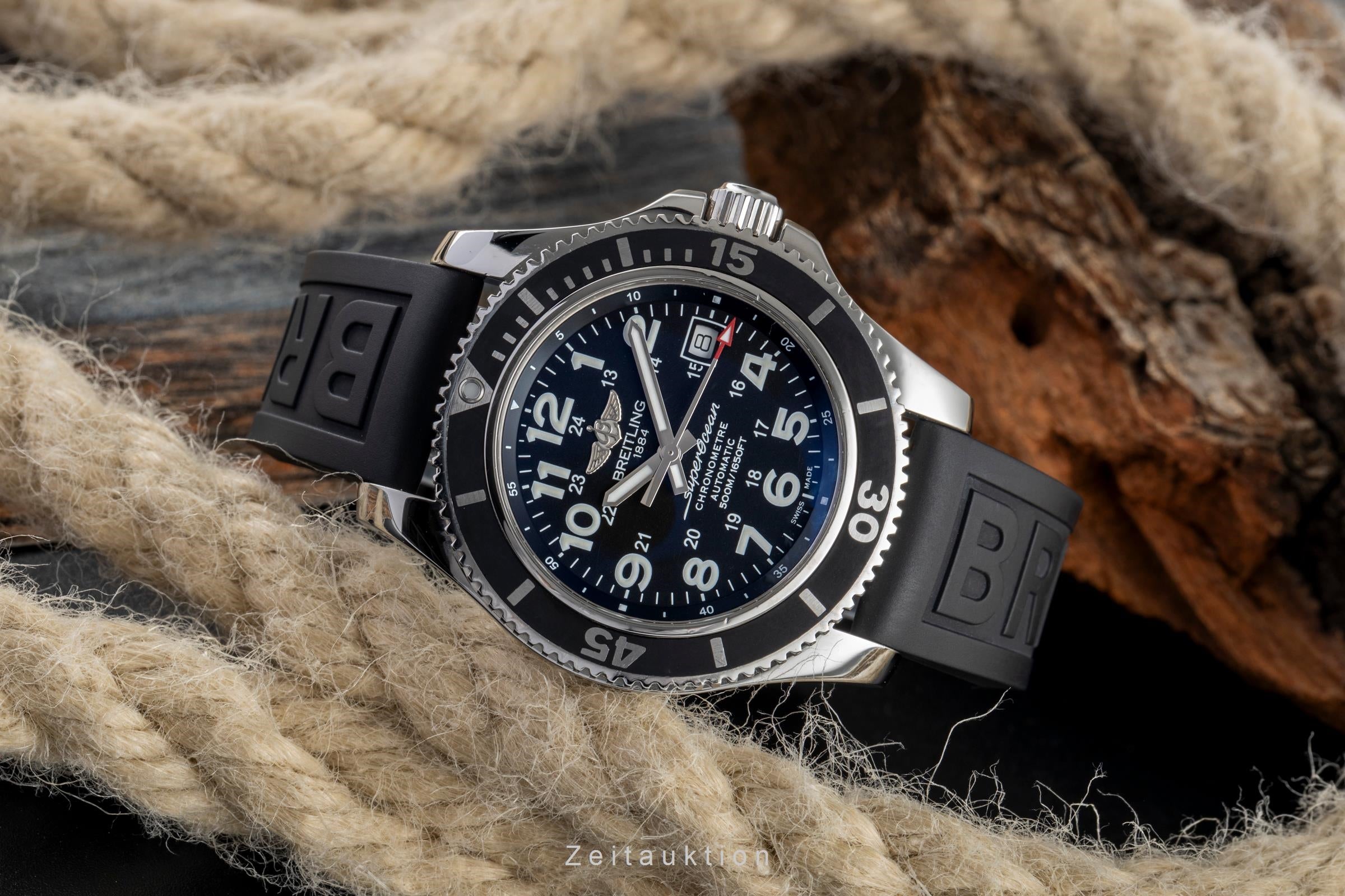 ジャンク　Breitling Superocean A17365 Breitling Superocean steel automatic Kal. B17 Ref. A17365 | 2502908