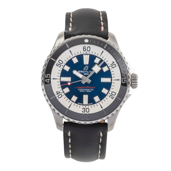 Breitling Superocean acier automatique montre pour hommes A17376 LP: 5350EUR  [2502910]