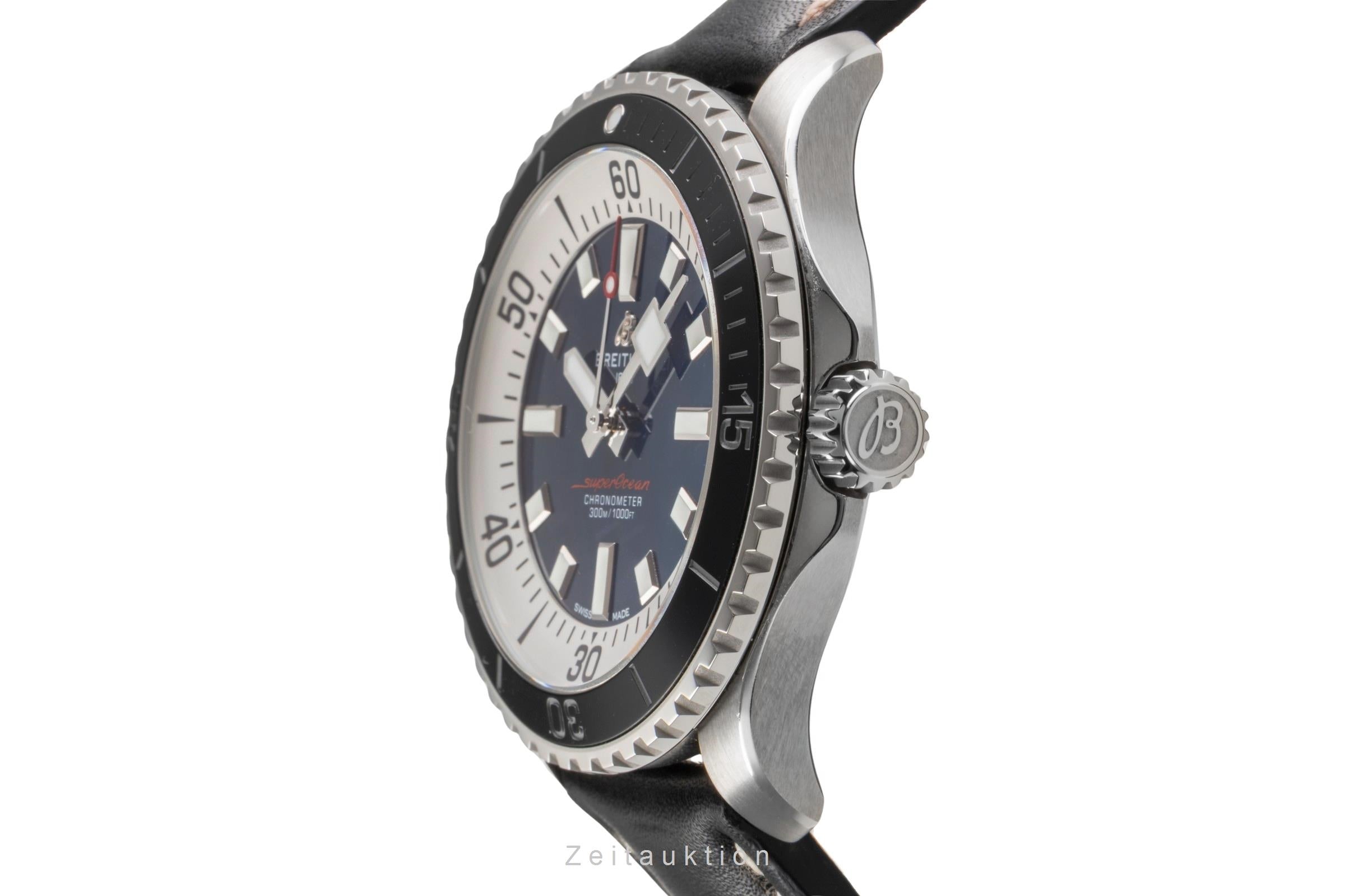 Breitling Superocean acier automatique montre pour hommes A17376 LP: 5350EUR  [2502910]
