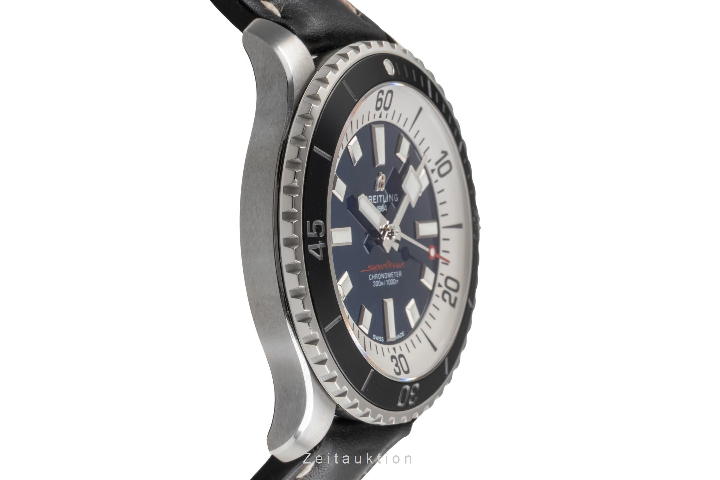 Breitling Superocean acier automatique montre pour hommes A17376 LP: 5350EUR  [2502910]
