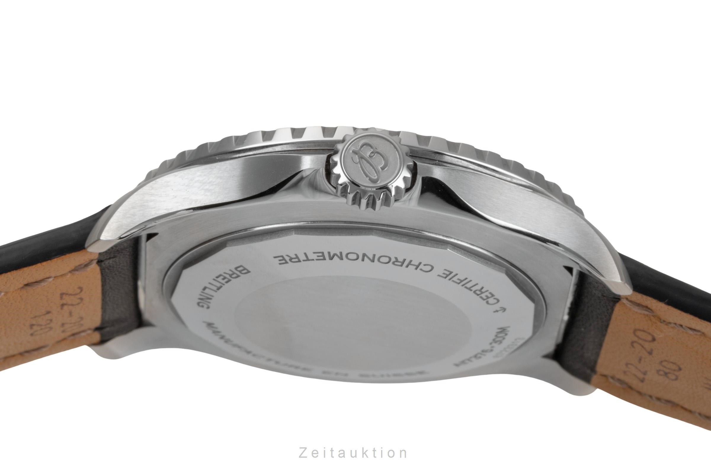 Breitling Superocean acier automatique montre pour hommes A17376 LP: 5350EUR  [2502910]