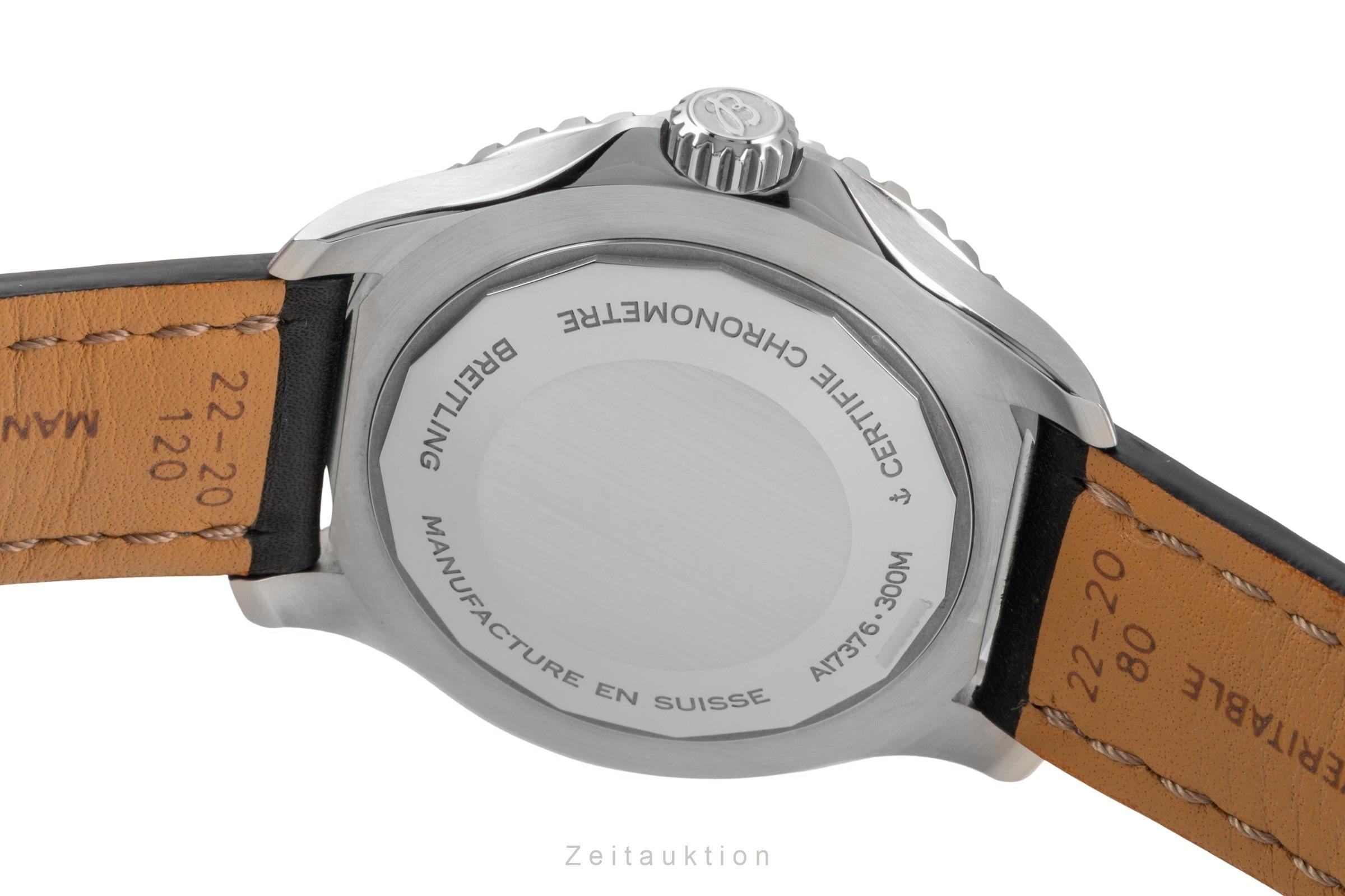 Breitling Superocean acier automatique montre pour hommes A17376 LP: 5350EUR  [2502910]