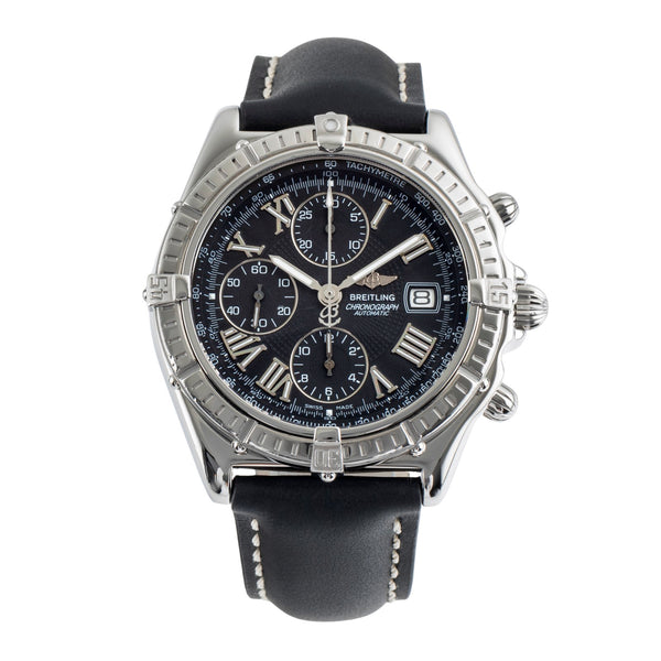 Breitling Crosswind Chronograph Automatik Edelstahl Herrenuhr Ref. A13055 B&P [2502912]