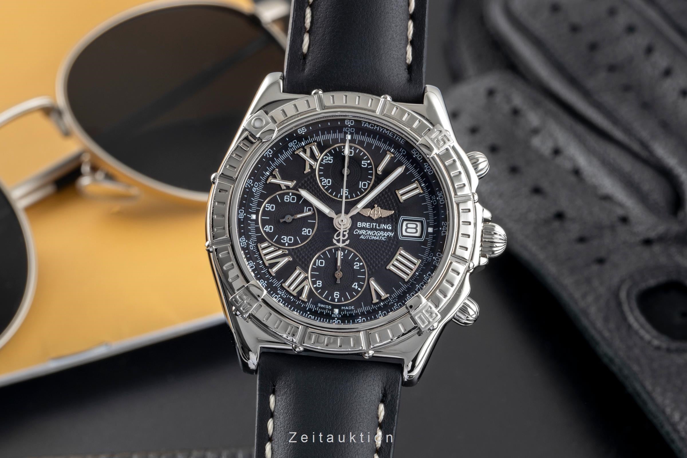Breitling Crosswind chronograph steel automatic Kal. B13 Ref