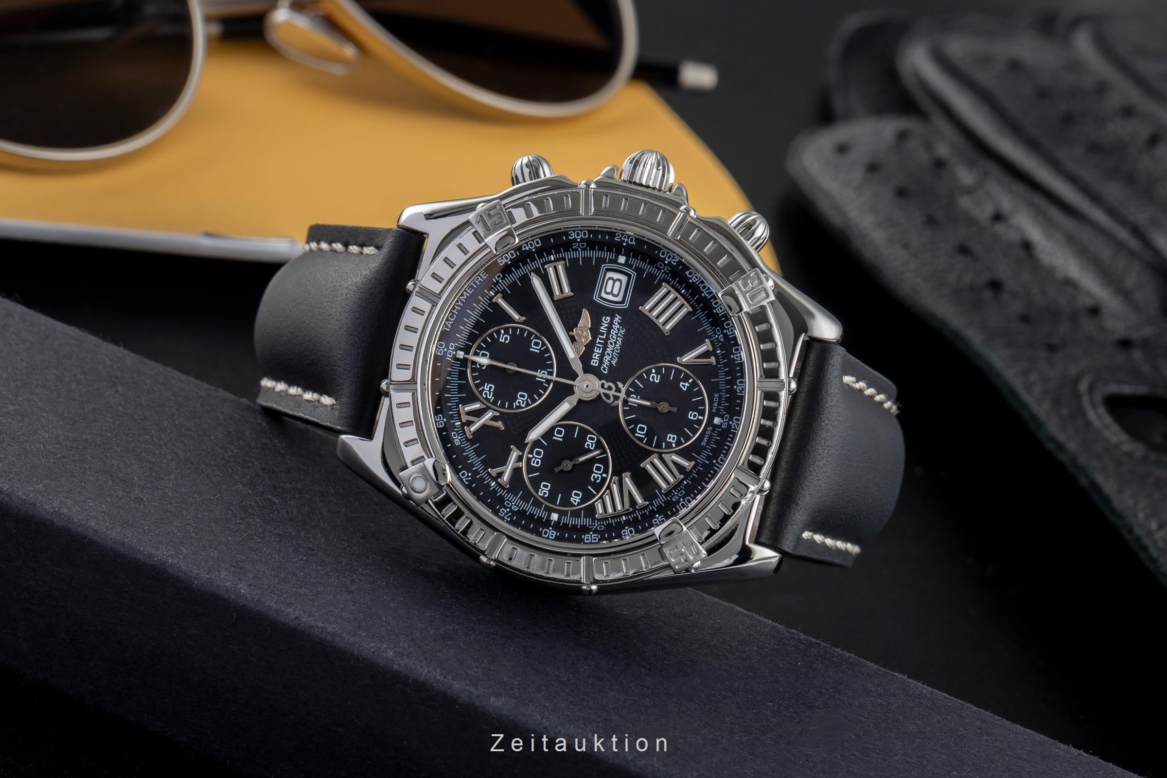 Breitling Crosswind chronograph steel automatic Kal. B13 Ref