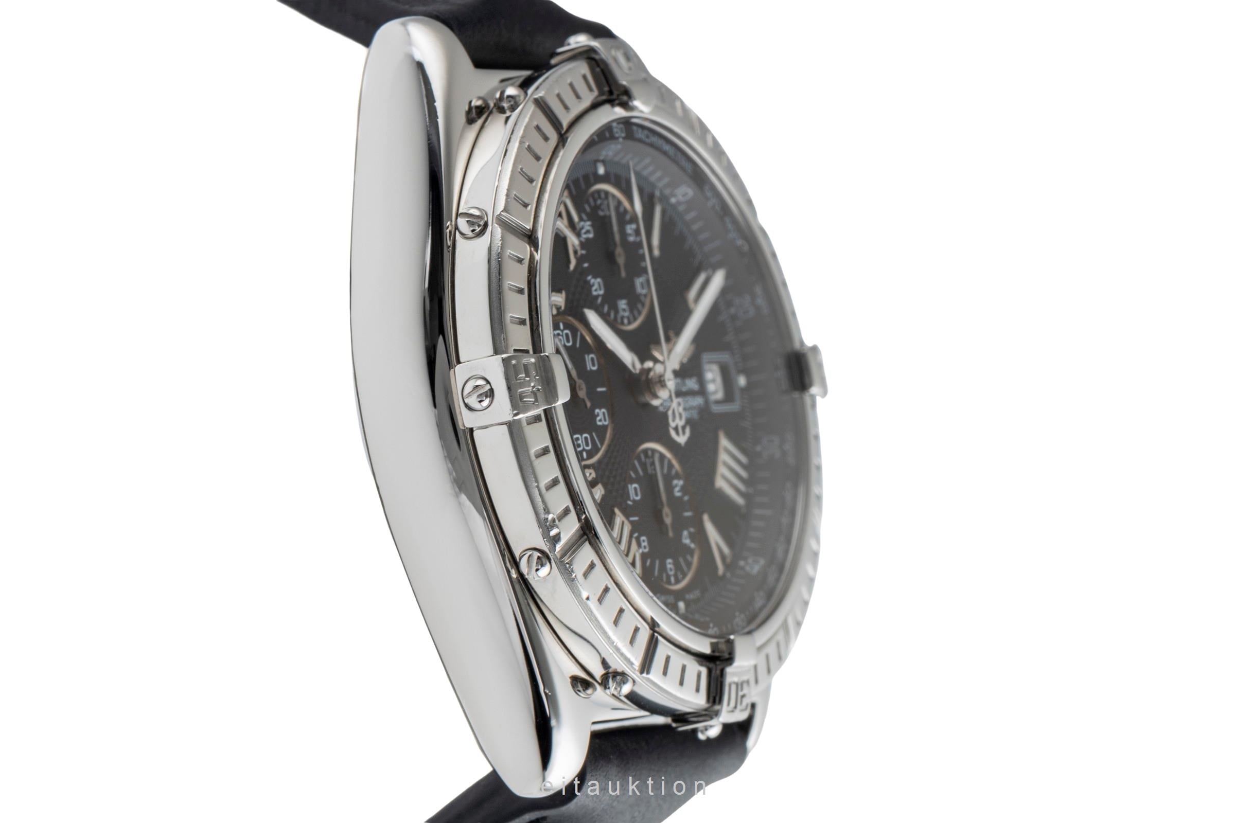 Breitling Crosswind Chronograph Automatik Edelstahl Herrenuhr Ref. A13055 B&P [2502912]