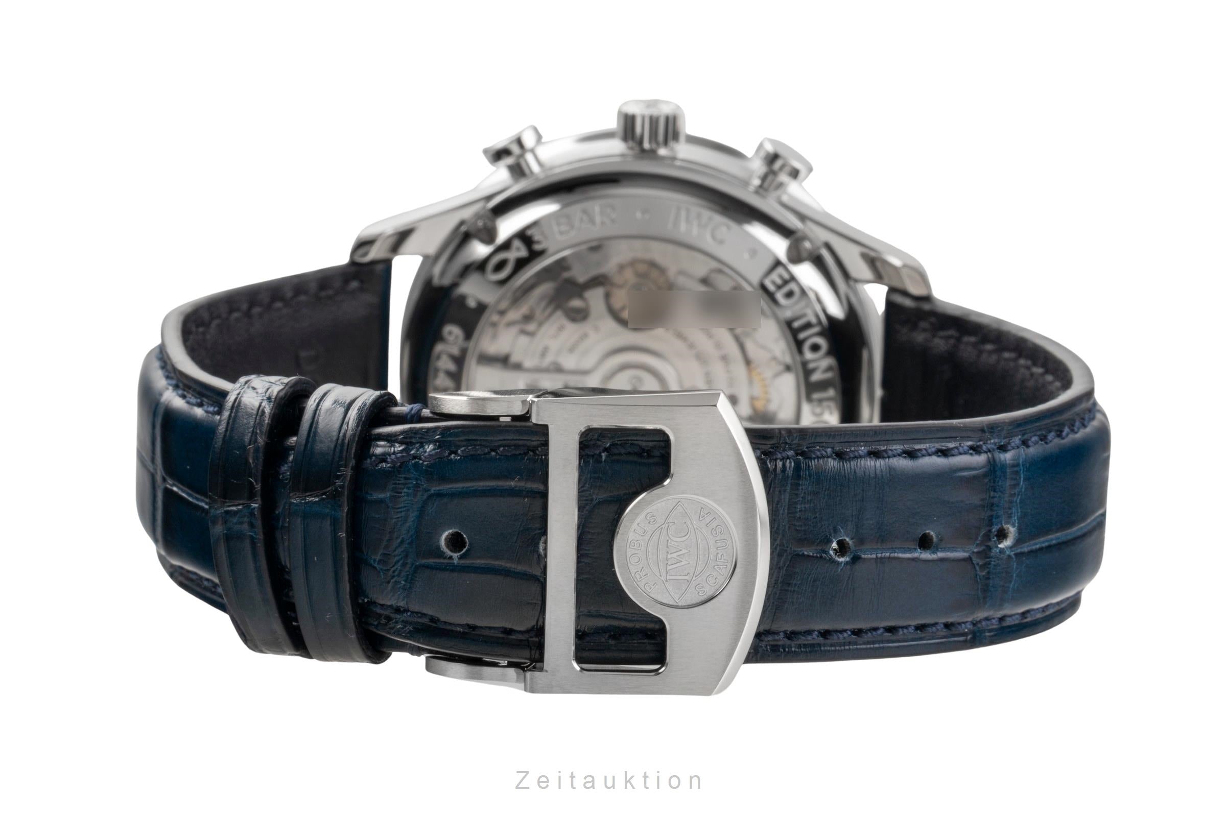 IWC Portugieser cronógrafo acero automático reloj para caballeros IW371601 LP: 9100EUR Limited  [2502915]