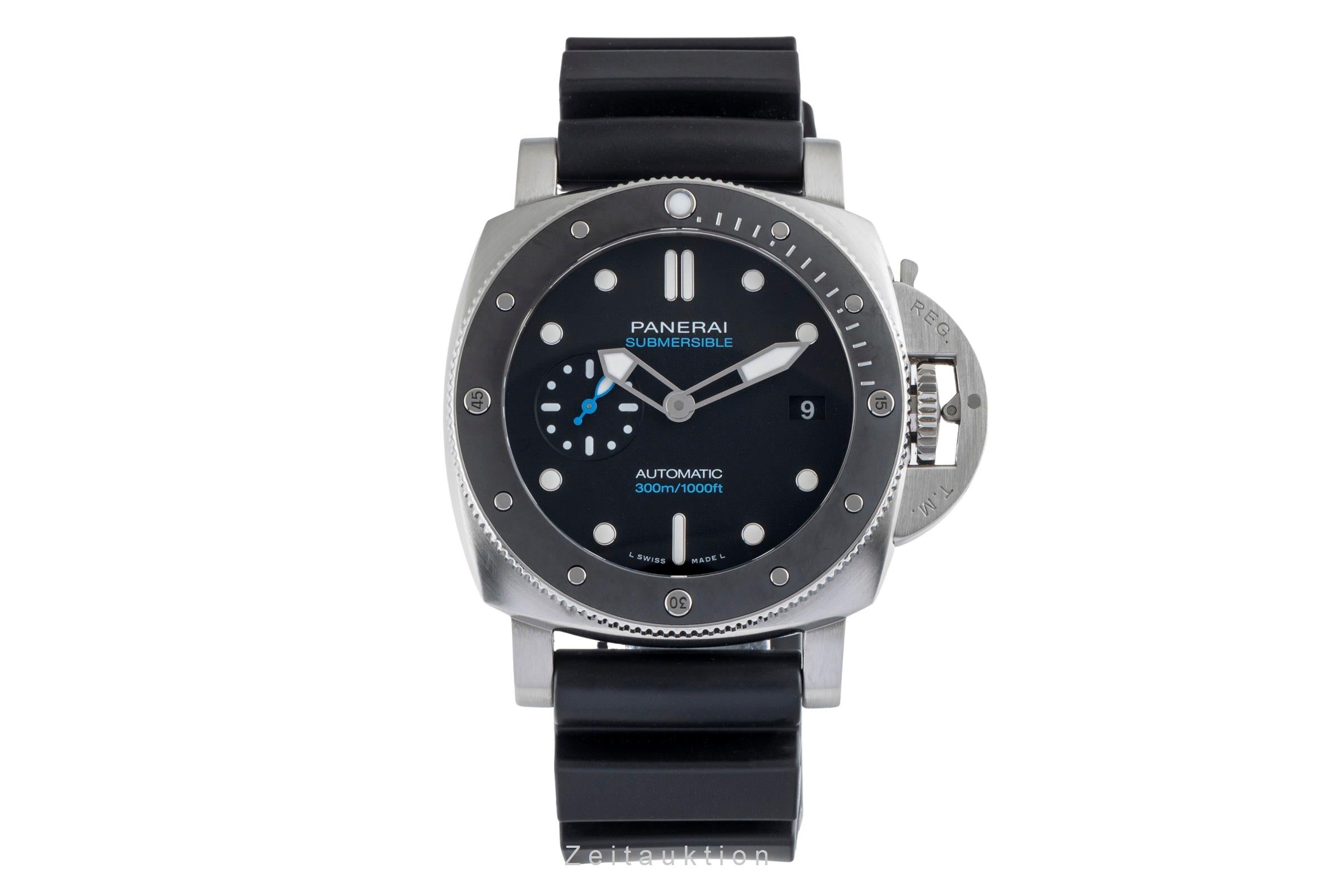 Panerai Submersible acero automático reloj para caballeros PAM00683 LP: 9700EUR  [2502916]