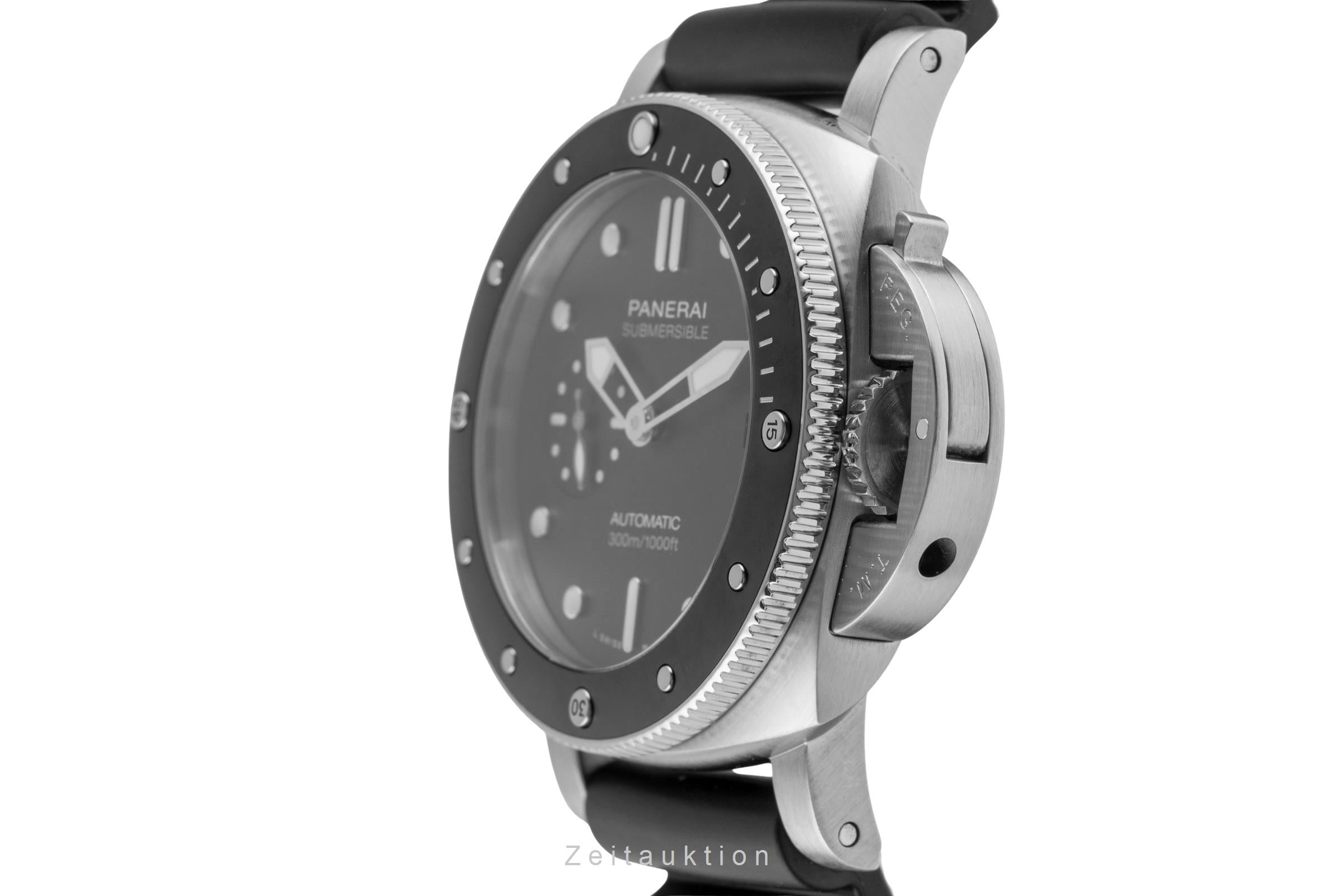Panerai Submersible acero automático reloj para caballeros PAM00683 LP: 9700EUR  [2502916]