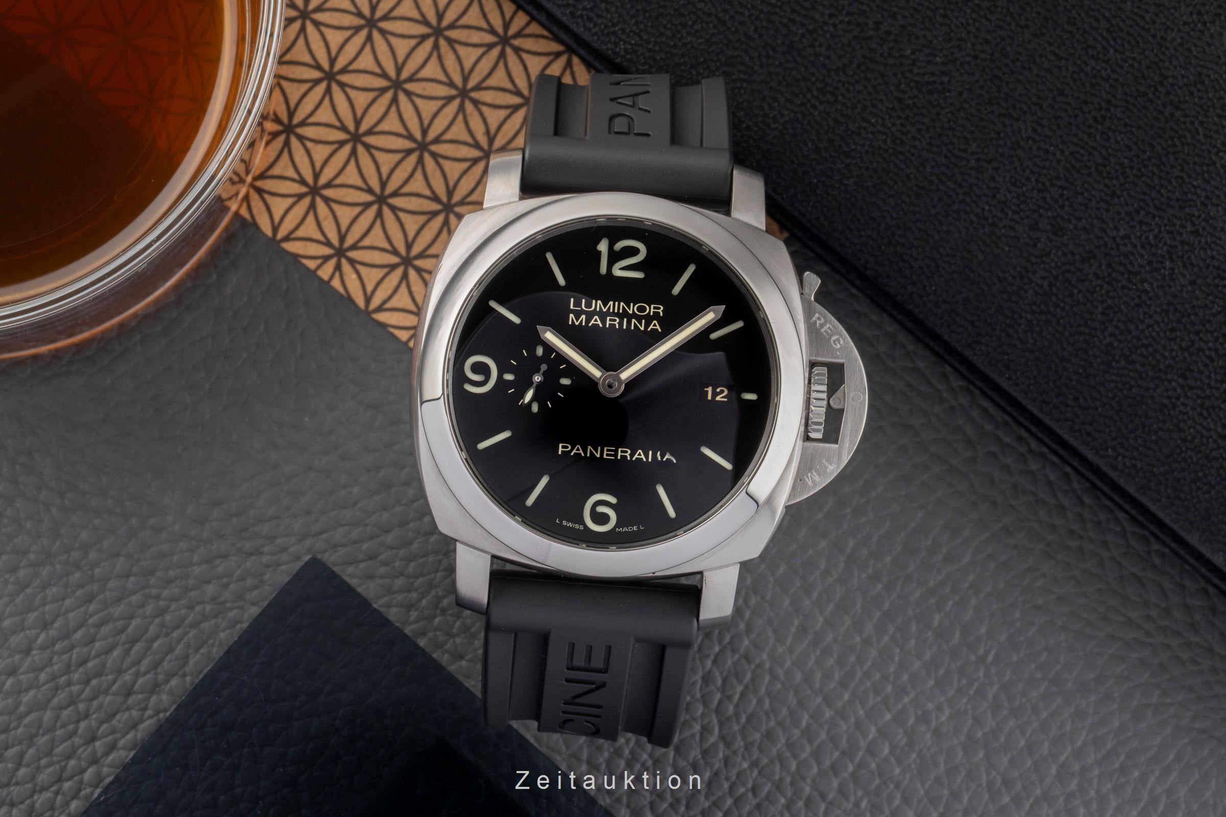 Panerai Luminor Marina acero automático reloj para caballeros PAM00312  [2502917]