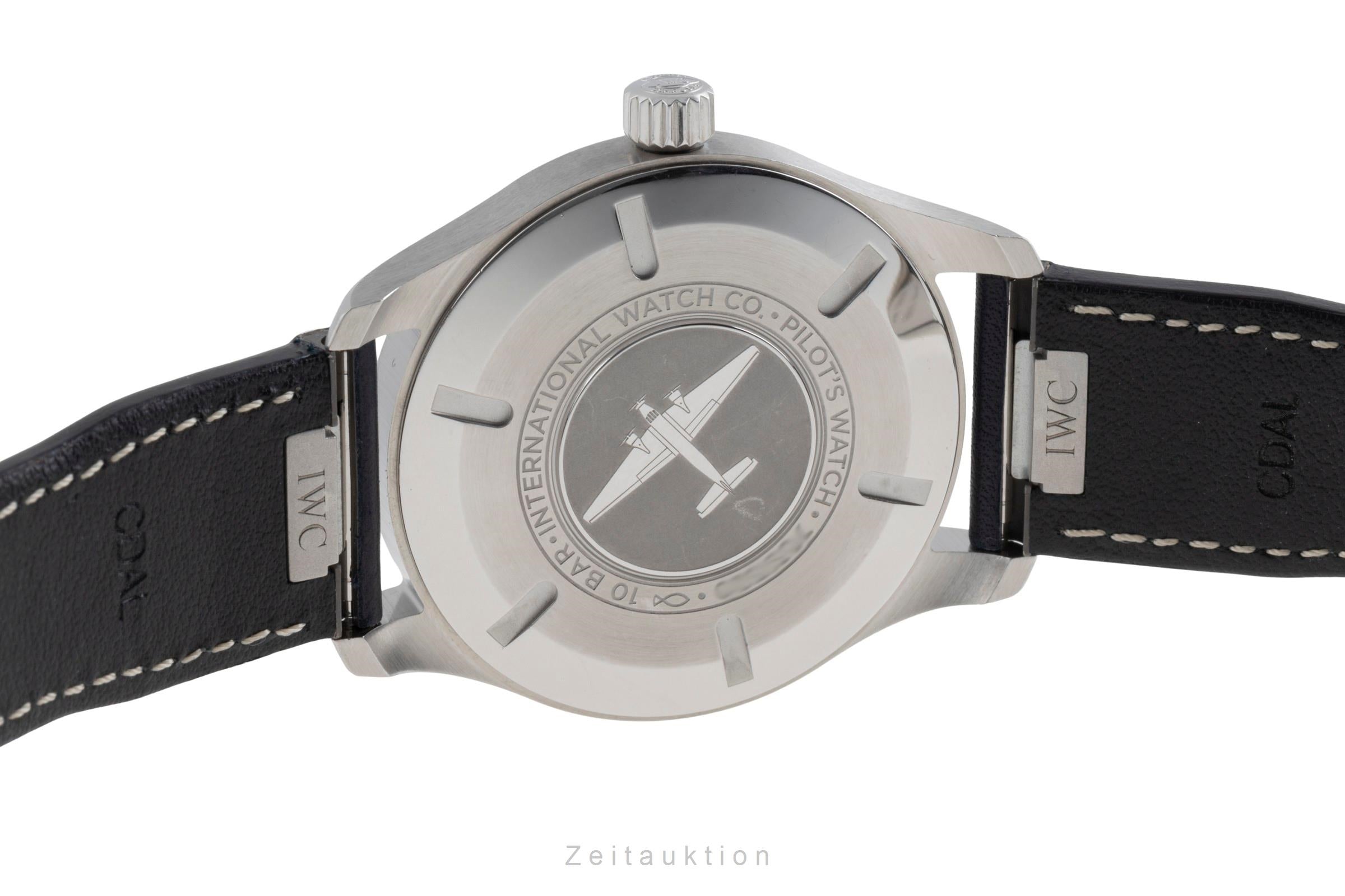 IWC Pilot Mark XX Blue Dial Stahl Automatik Herrenuhr Ref. IW328203 NP: 5700,- € [2502918]