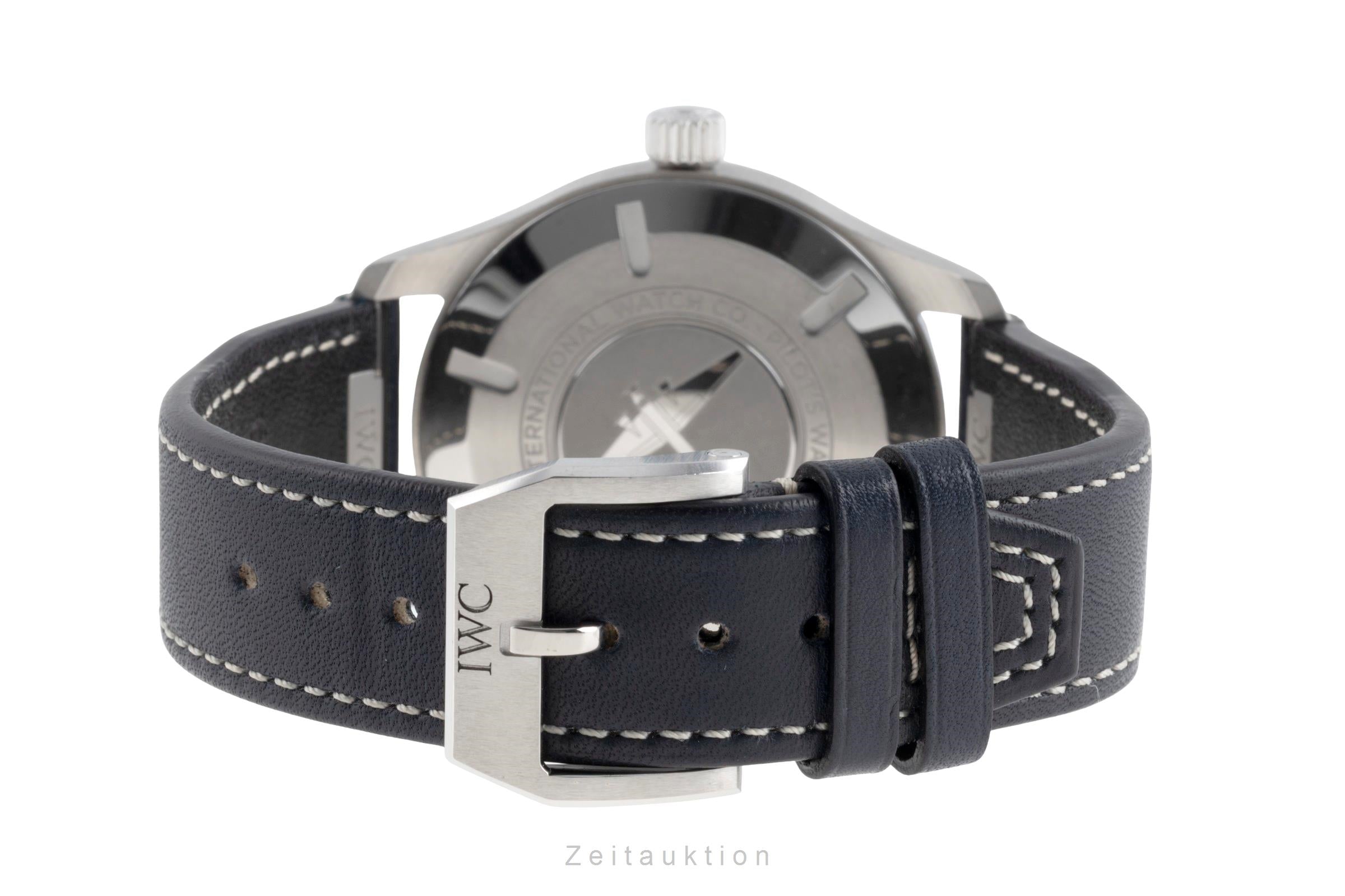 IWC Pilot Mark XX Blue Dial Stahl Automatik Herrenuhr Ref. IW328203 NP: 5700,- € [2502918]