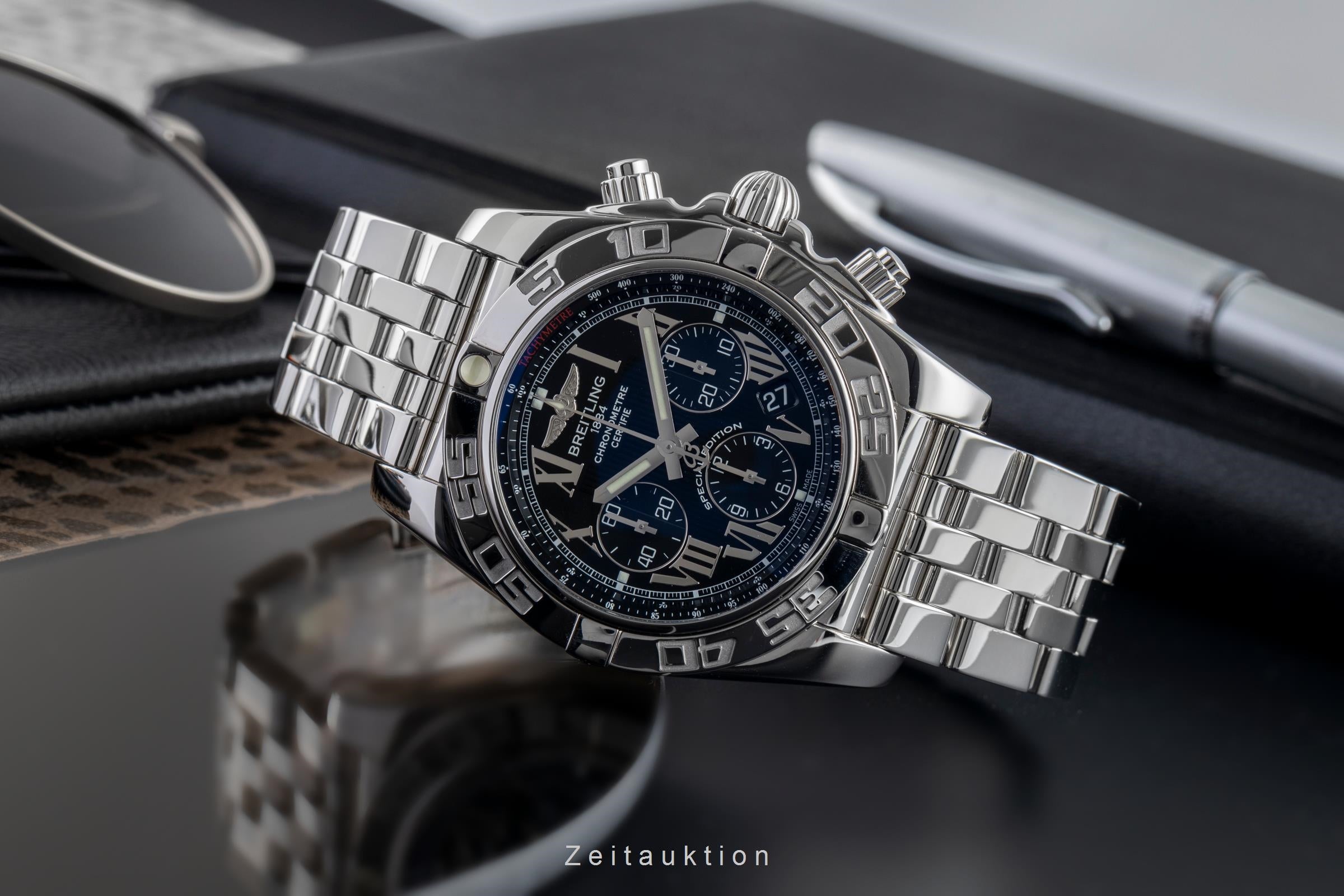 Breitling Chronomat 44 chronographe acier automatique montre pour hommes AB011012/BD89  [2502919]