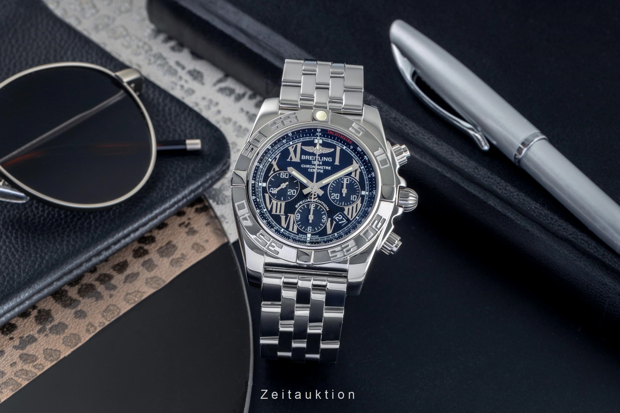 Breitling Chronomat 44 chronographe acier automatique montre pour hommes AB011012/BD89  [2502919]