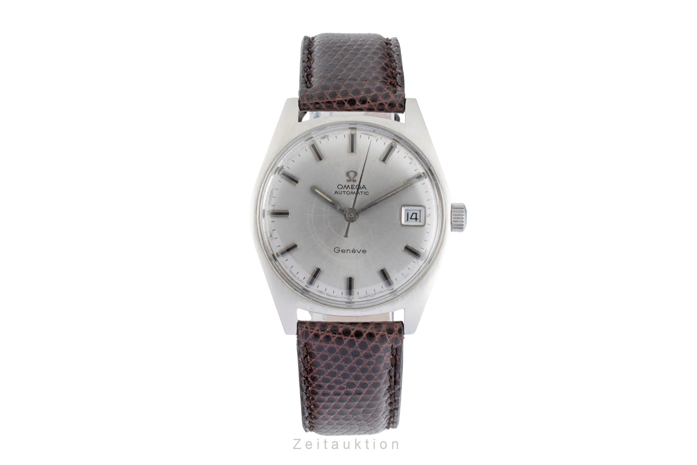 Omega Geneve acier automatique montre pour hommes 166.041 Vintage  [2502922]