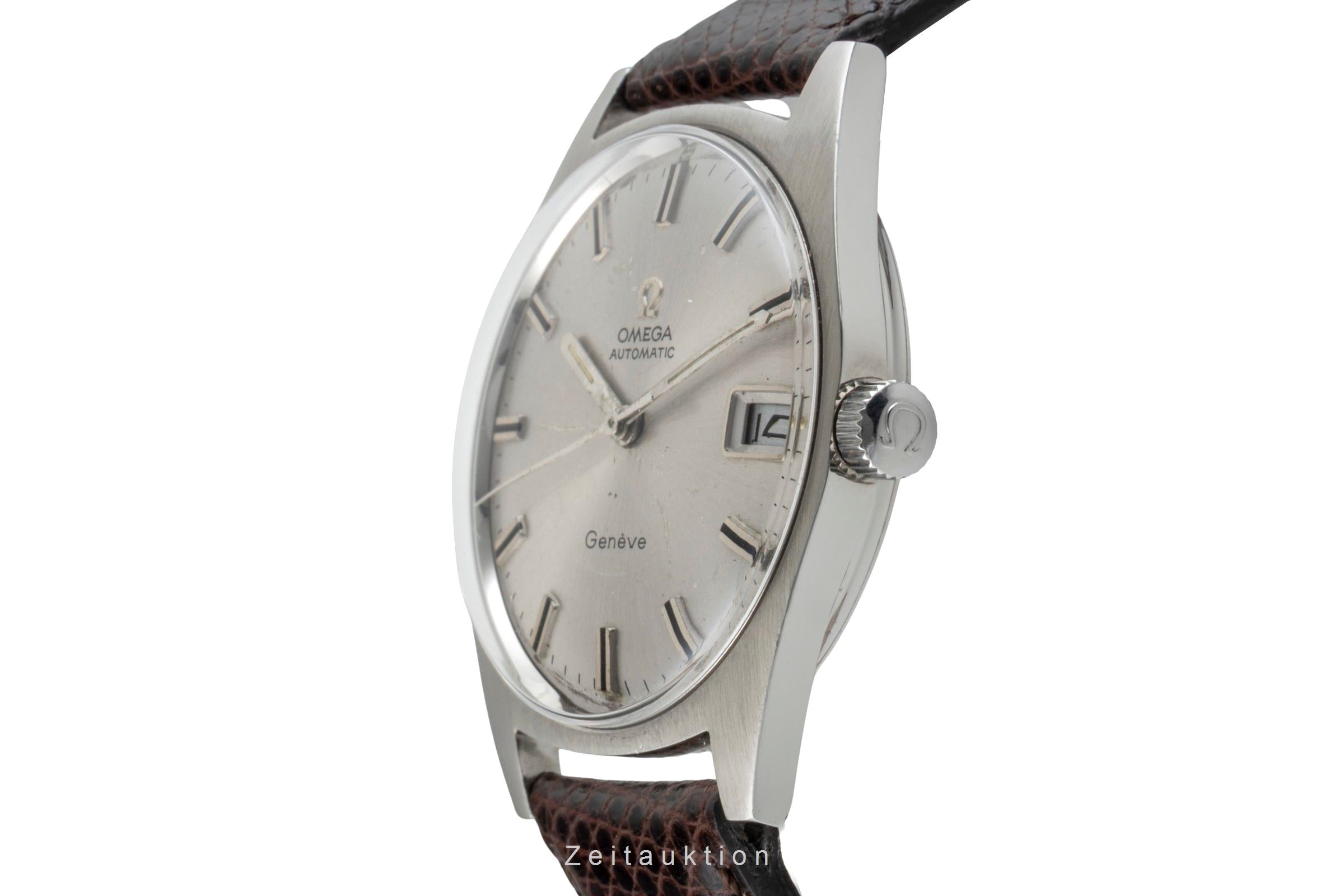Omega Geneve acier automatique montre pour hommes 166.041 Vintage  [2502922]