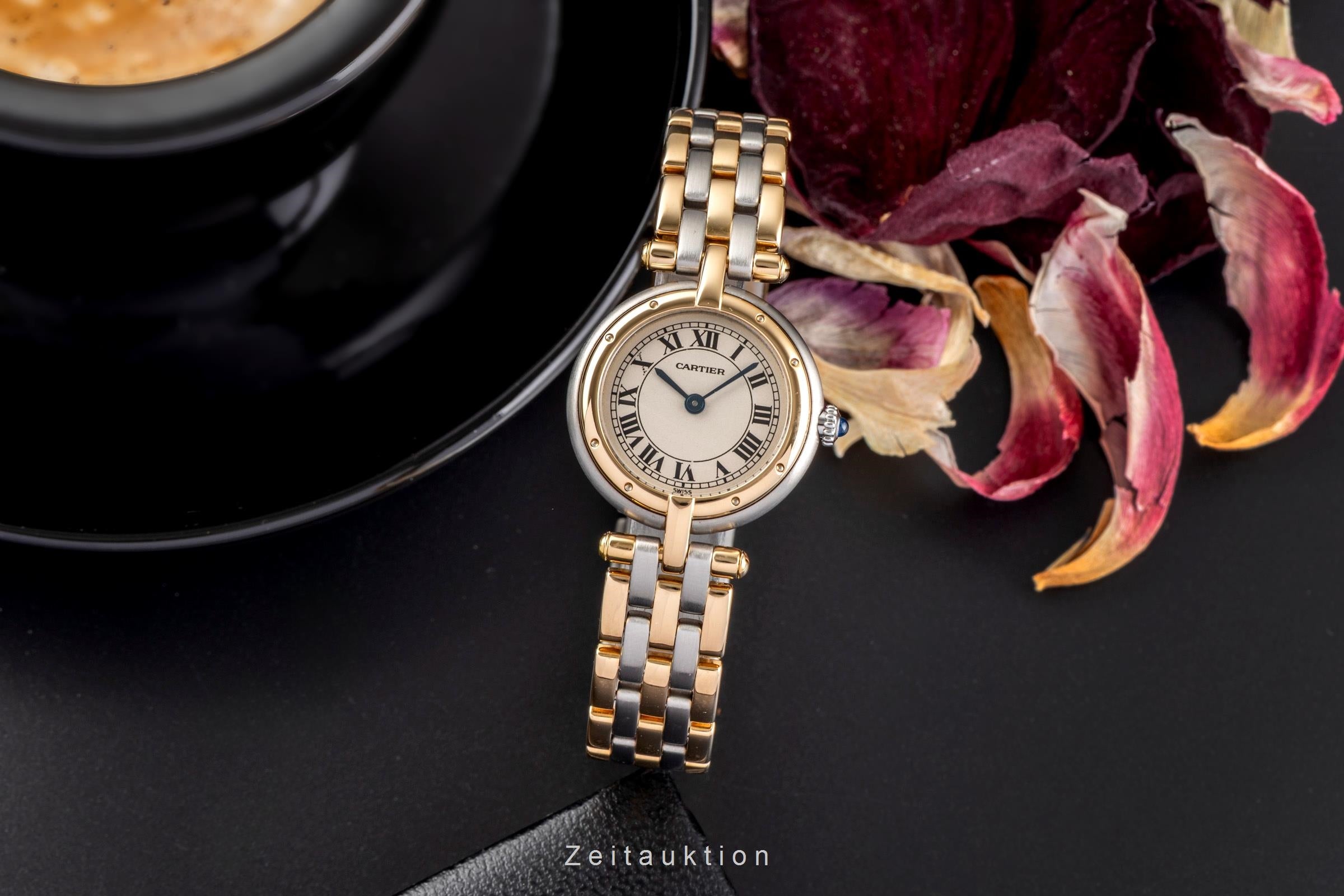 Cartier Panthere steel / gold quartz  166920  [2502923]