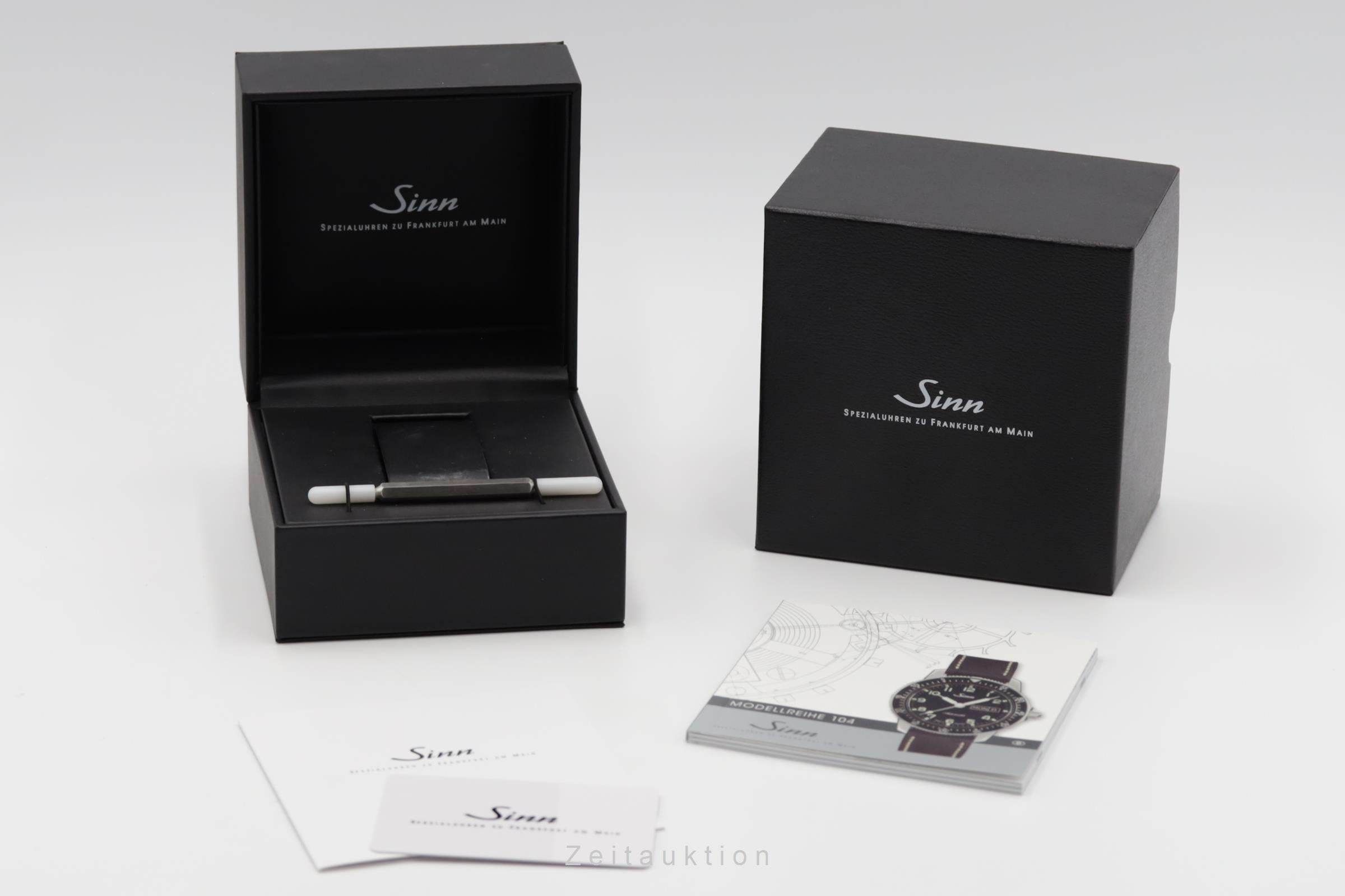 Sinn 104 St Sa I W Fliegeruhr Edelstahl Automatik Ref. 104.012 B&P NP: 1750,- € [2502927]