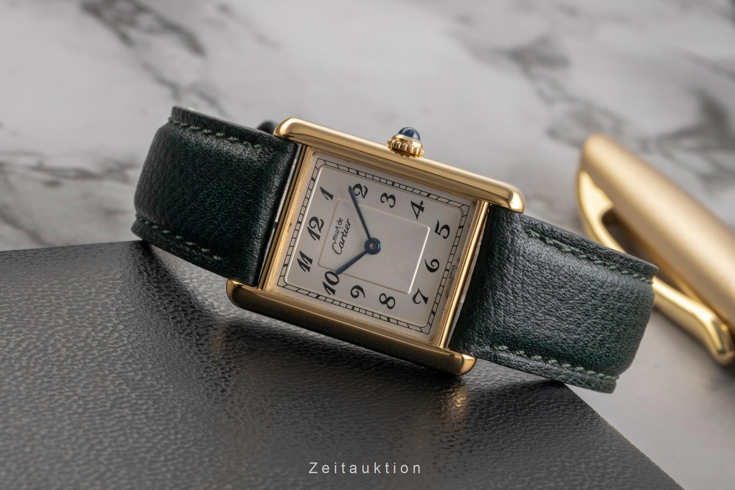 Cartier Tank silver-gilt quartz Kal. 90 Ref. 590005 | 2502928
