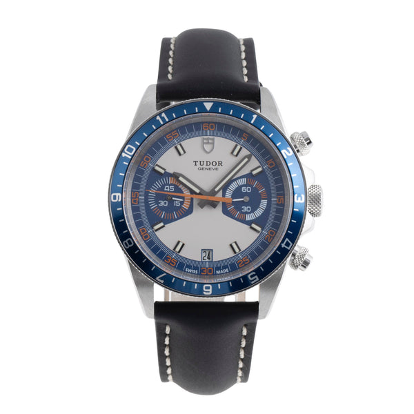 Tudor Heritage Chronograph  chronographe acier automatique montre pour hommes 70330B  [2502931]