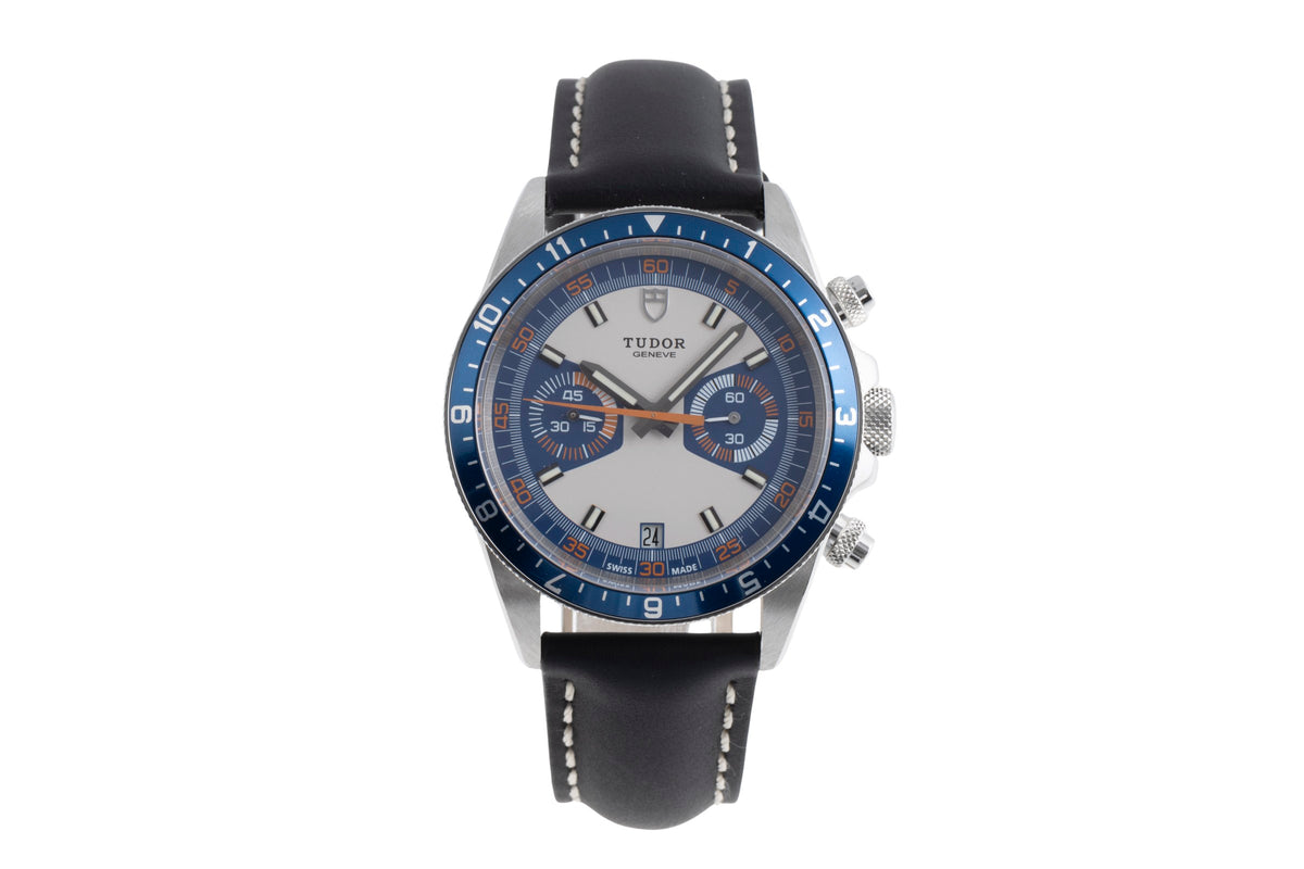 Tudor Heritage Chronograph  chronograph steel automatic men's watch 70330B  [2502931]
