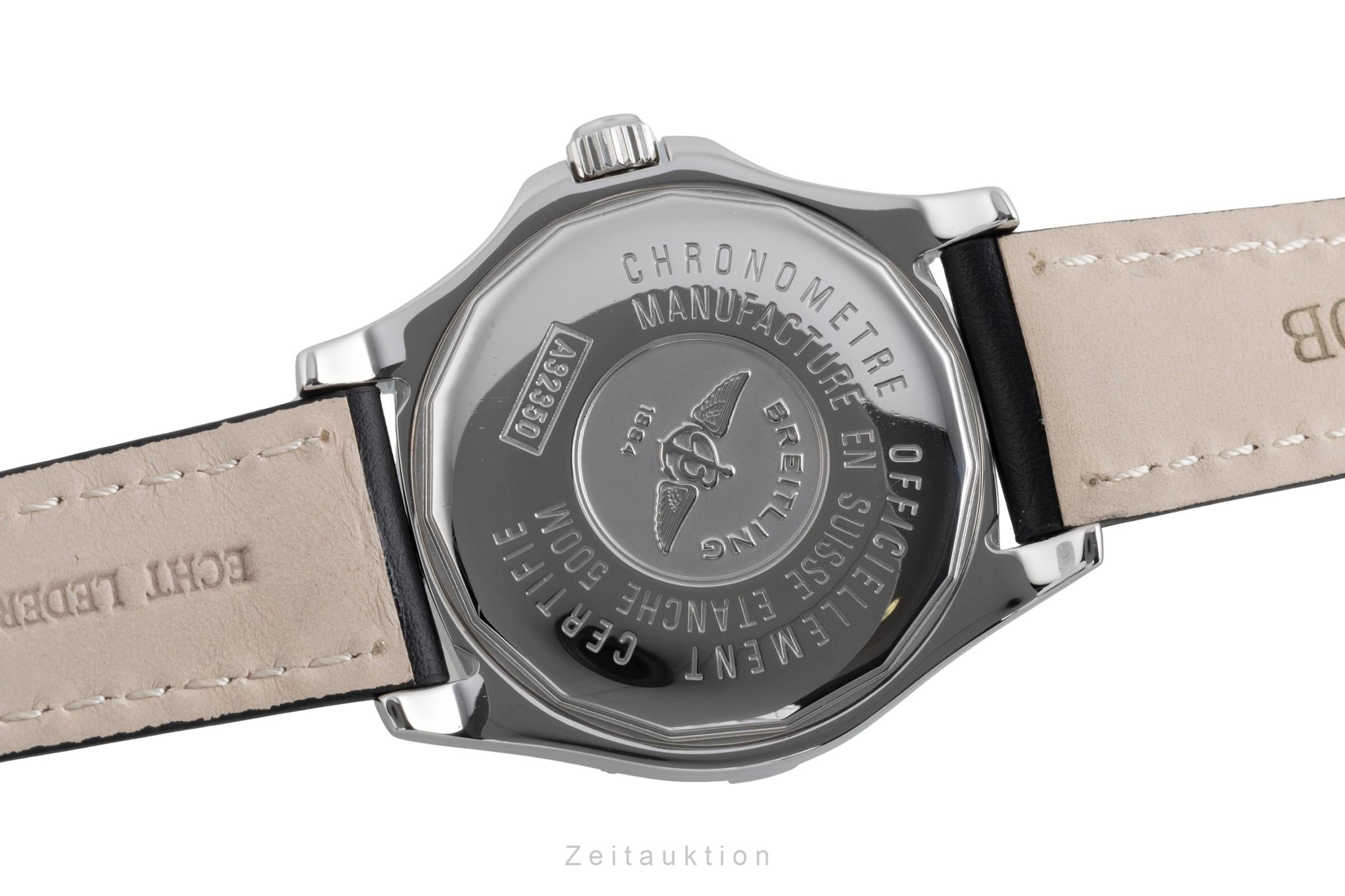 Breitling Colt GMT Black Dial Edelstahl Automatik Herrenuhr Ref. A32350  [2502932]