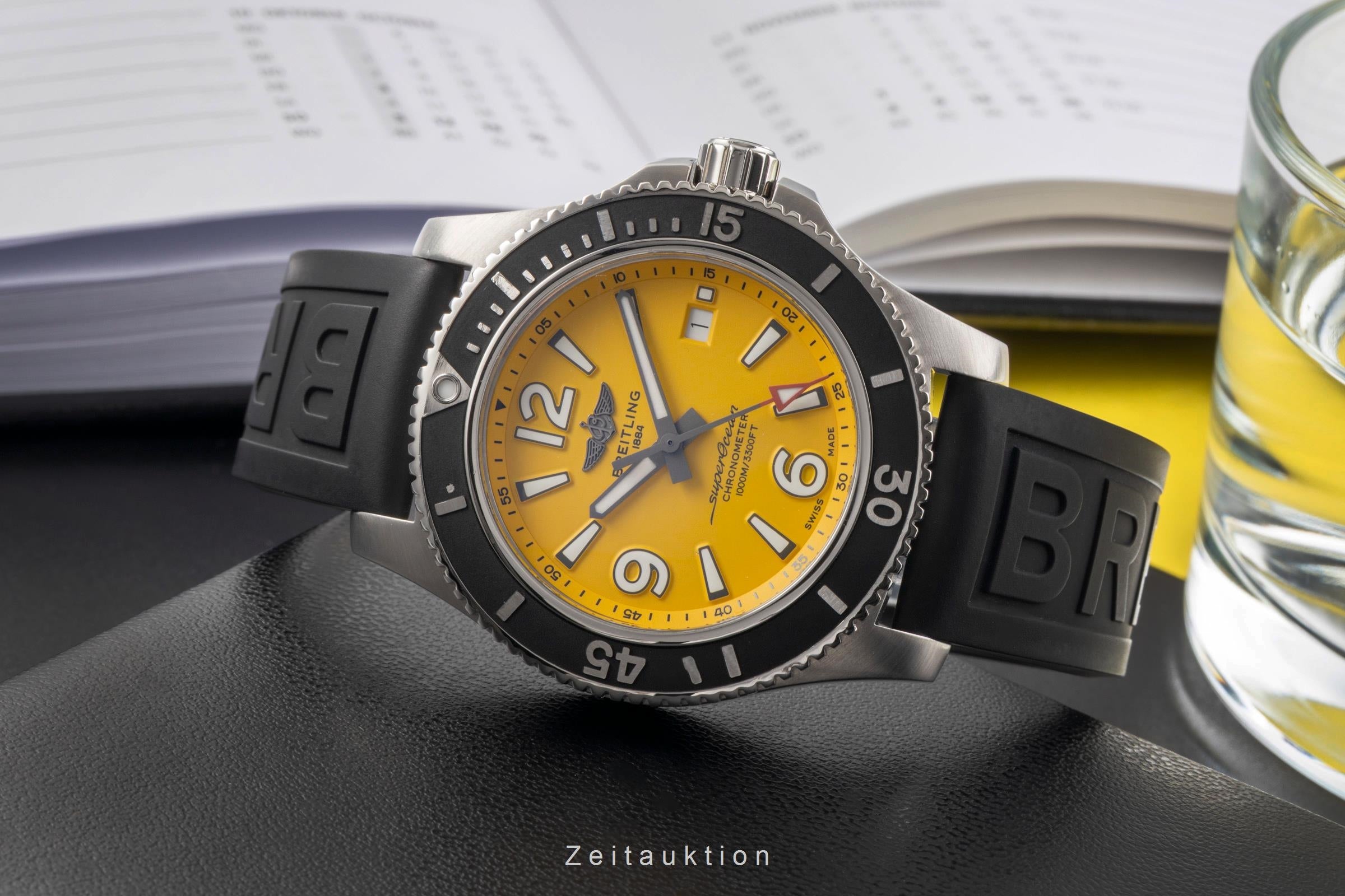 Breitling Superocean steel automatic men's watch A17367 LP: 5350EUR  [2502933]