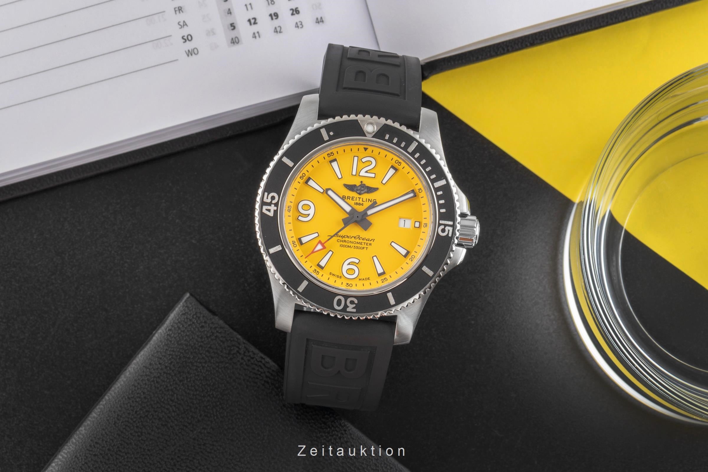 Breitling Superocean steel automatic men's watch A17367 LP: 5350EUR  [2502933]