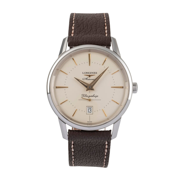 Longines Flagship acero automático reloj para caballeros L4.795.4  [2502934]