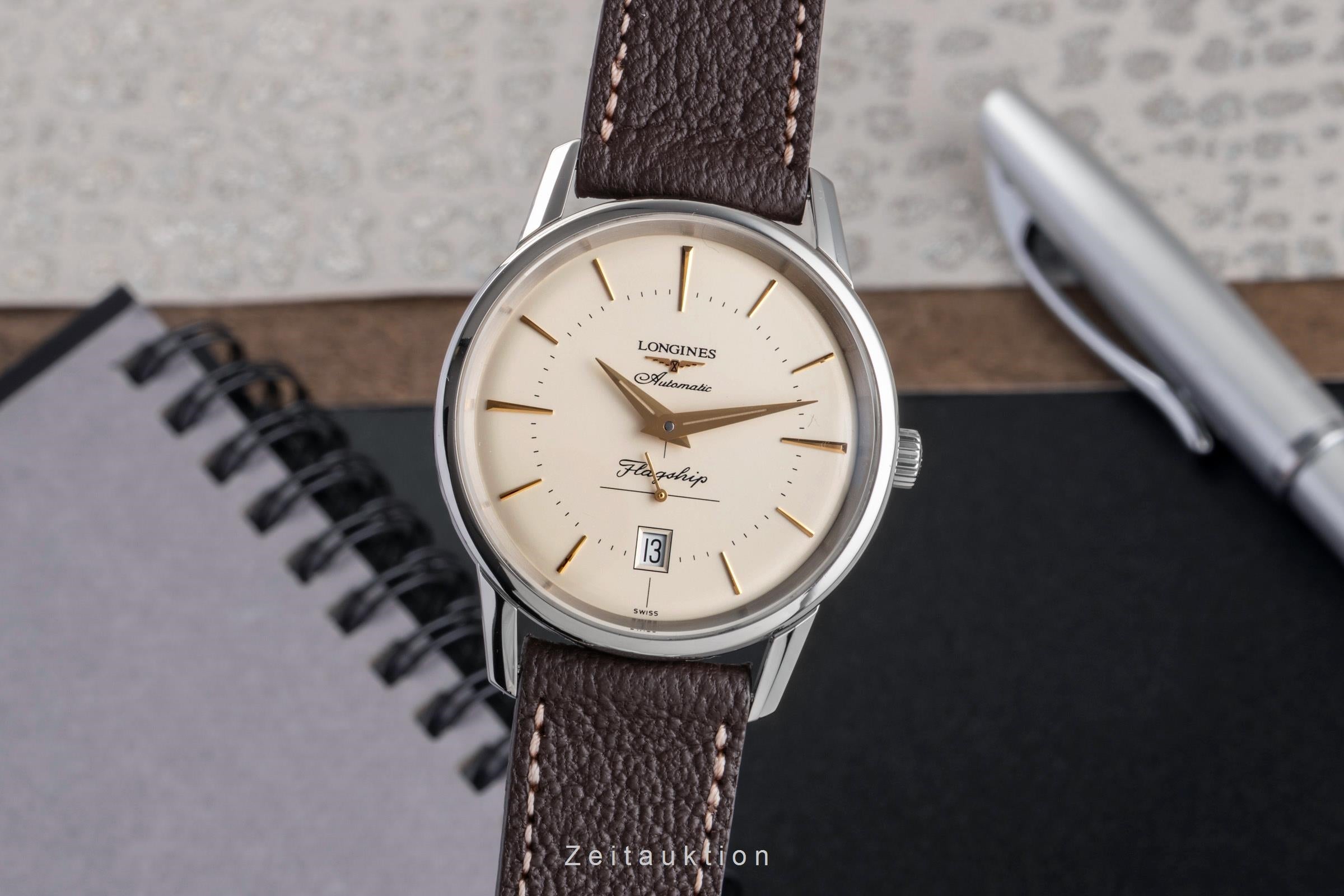 Longines Flagship acero automático reloj para caballeros L4.795.4  [2502934]