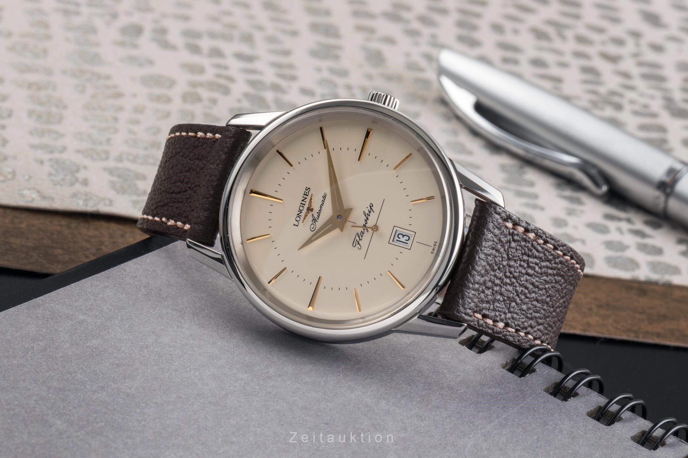 Longines Flagship acero automático reloj para caballeros L4.795.4  [2502934]