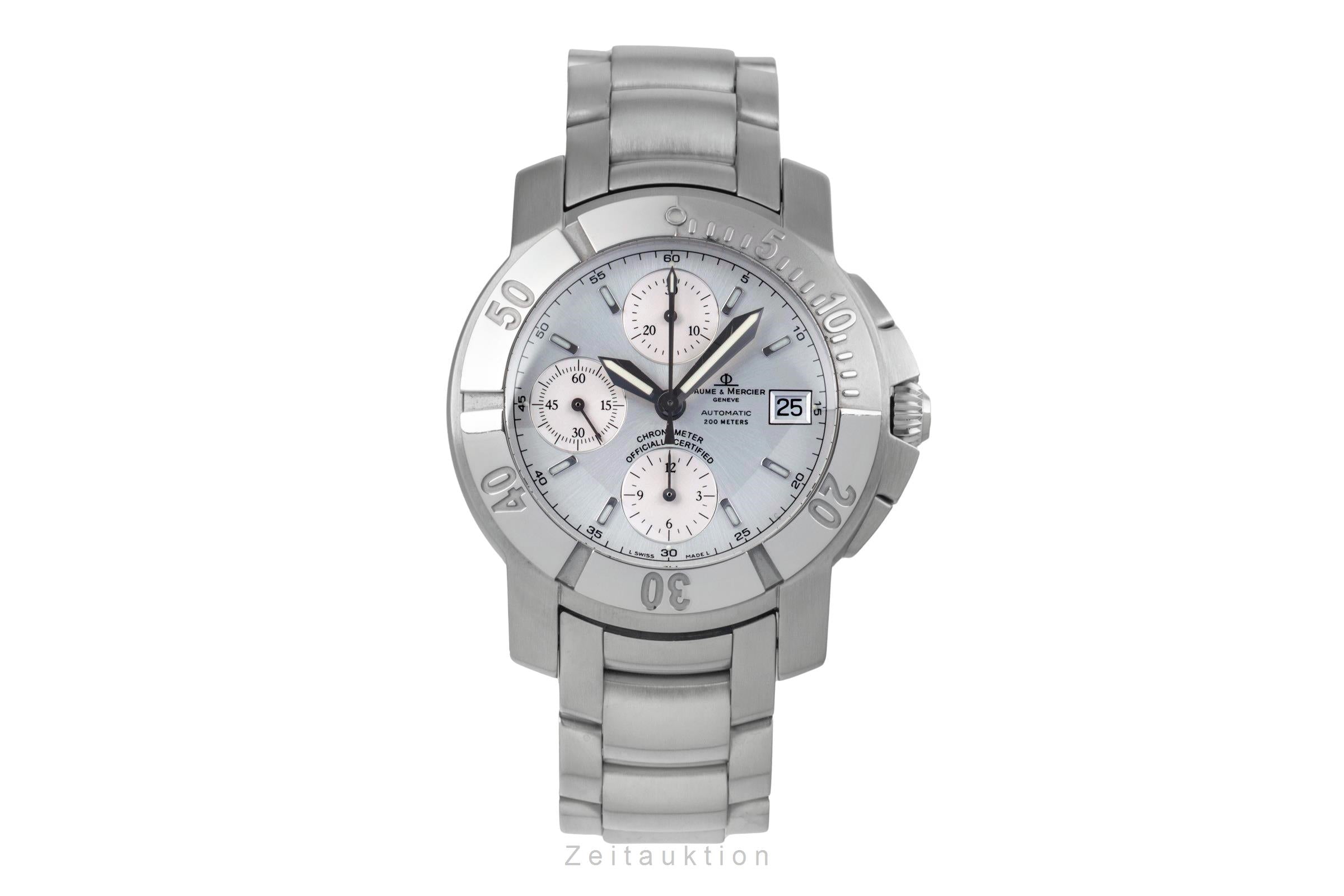 Baume & Mercier Capeland chronograph steel automatic men's watch 65366  [2502935]