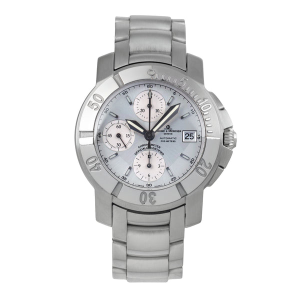 Baume & Mercier Capeland chronograph steel automatic men's watch 65366  [2502935]