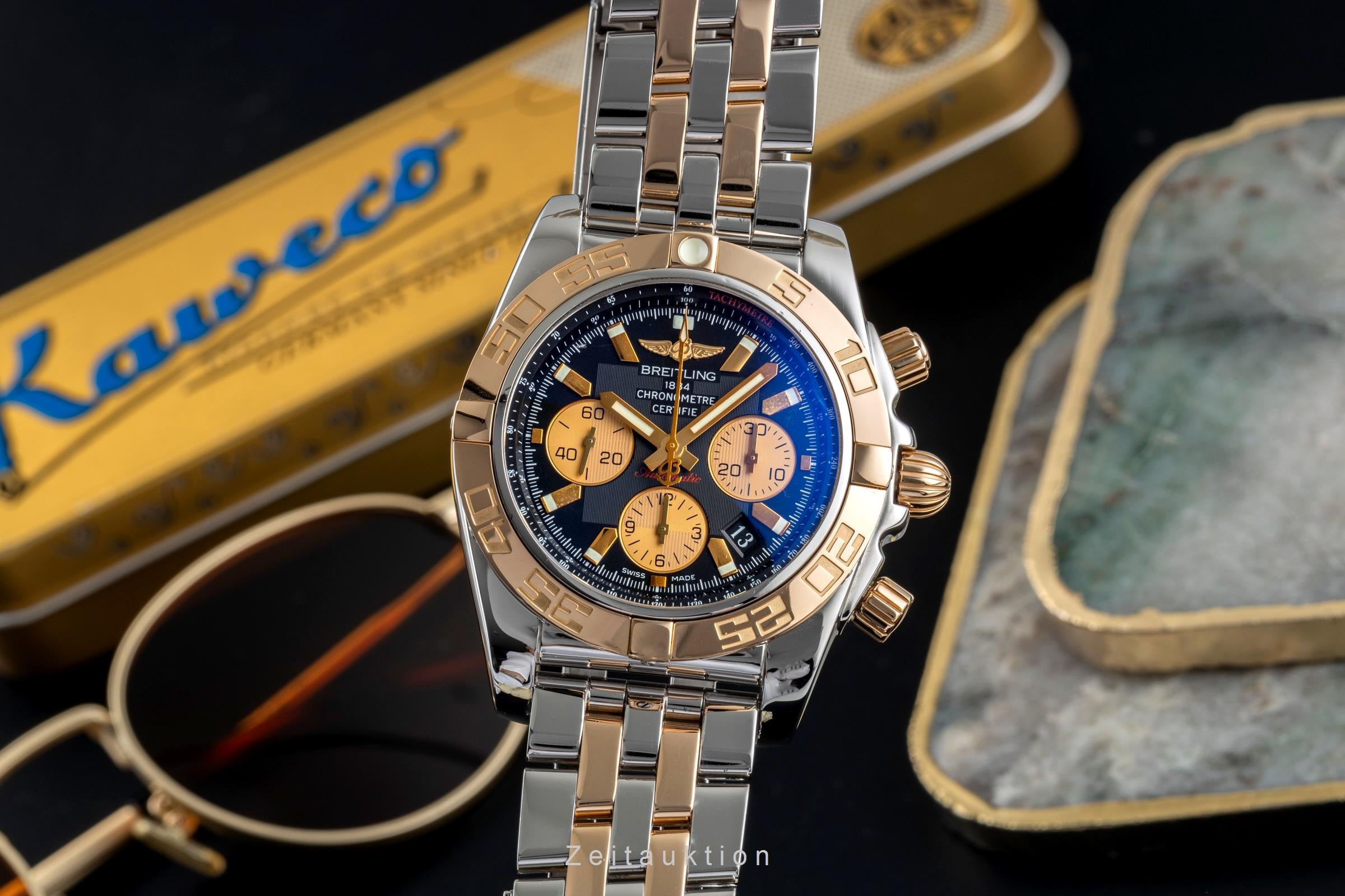 Breitling Chronomat 44 Chronograph Stahl Gold Automatik Ref. CB0110 [2502936]