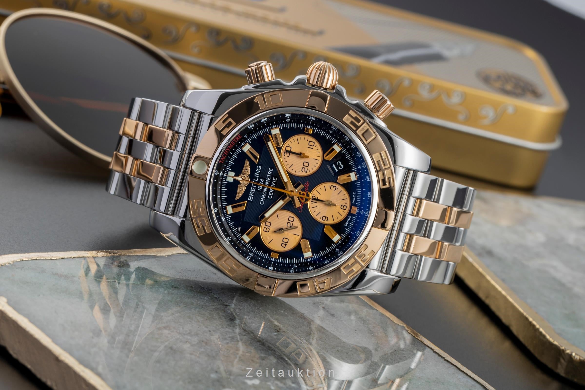 Breitling Chronomat 44 Chronograph Stahl Gold Automatik Ref. CB0110 [2502936]