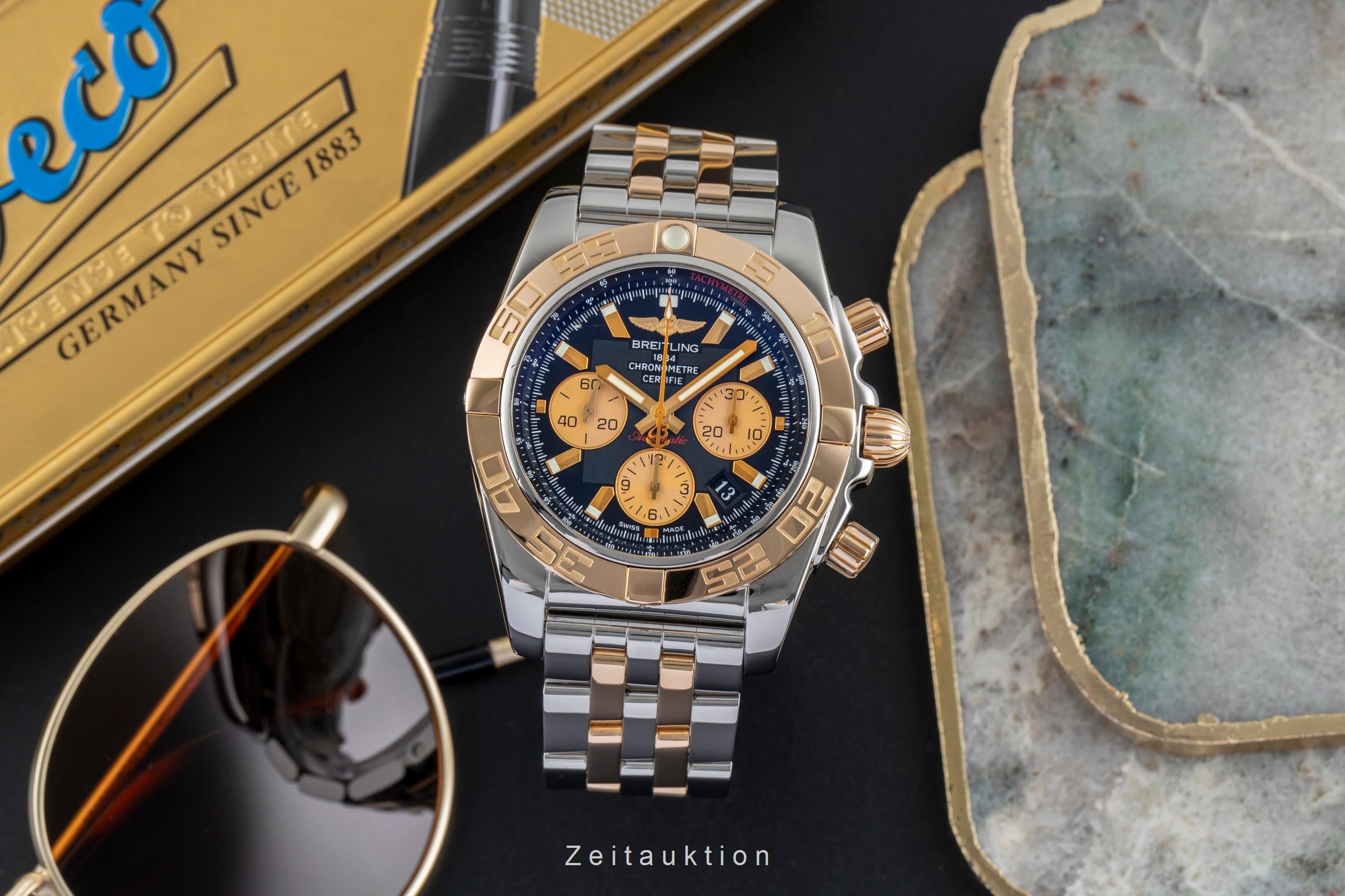 Breitling Chronomat 44 Chronograph Stahl Gold Automatik Ref. CB0110 [2502936]
