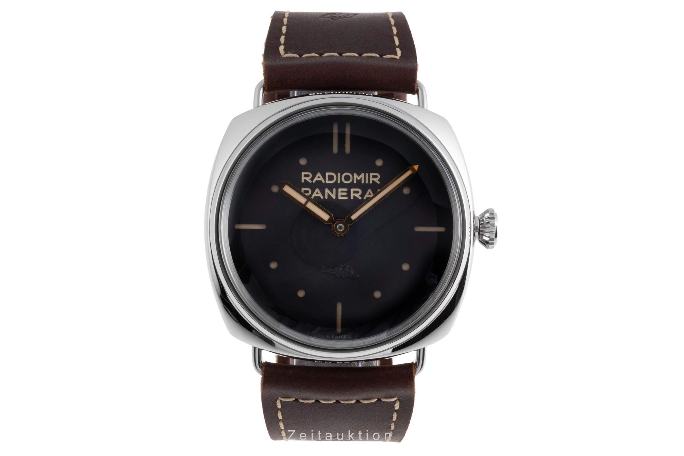 Panerai Radiomir acero cuerda manual reloj para caballeros PAM00425 LP: 9200EUR  [2502937]