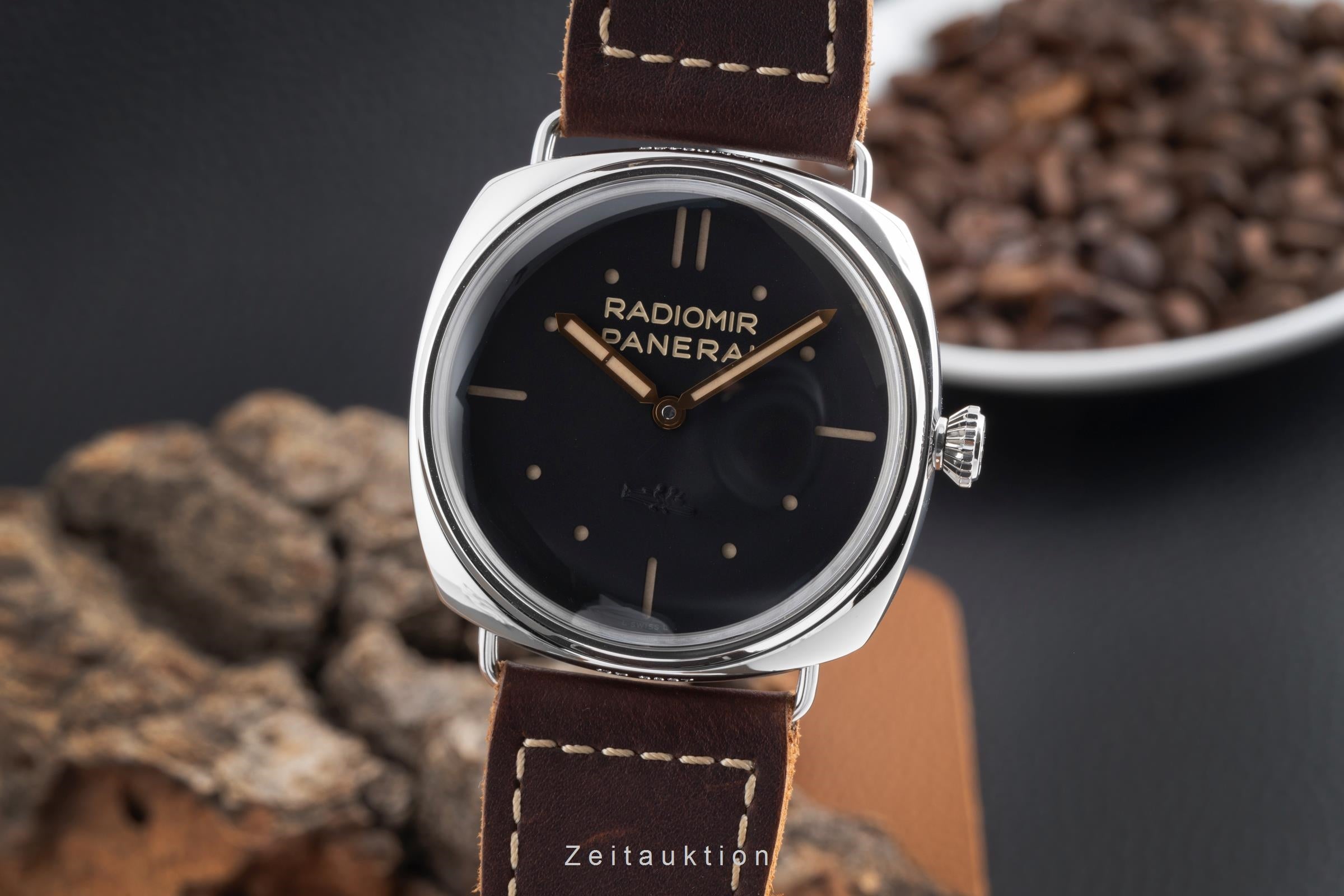 Panerai Radiomir acero cuerda manual reloj para caballeros PAM00425 LP: 9200EUR  [2502937]