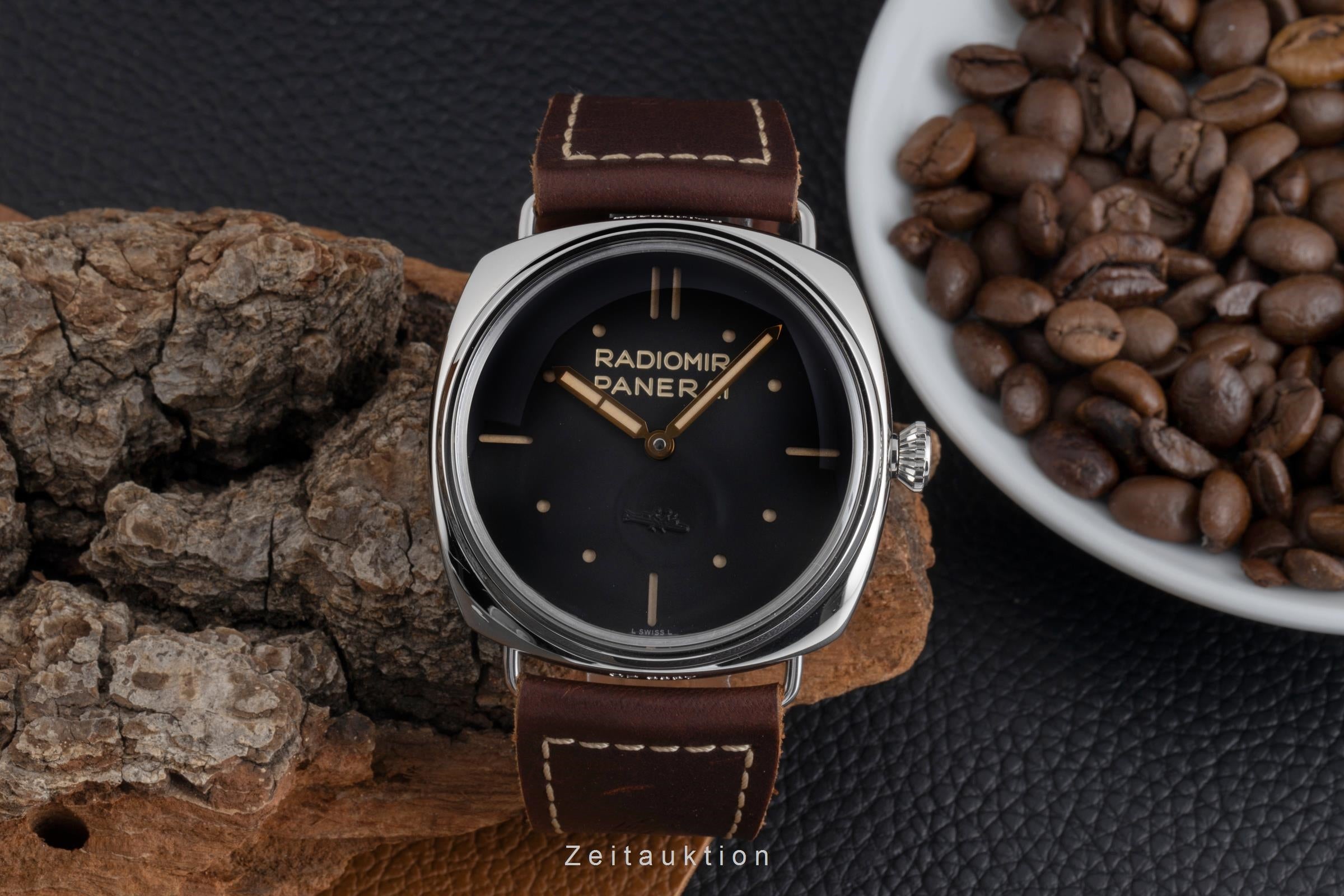 Panerai Radiomir acero cuerda manual reloj para caballeros PAM00425 LP: 9200EUR  [2502937]